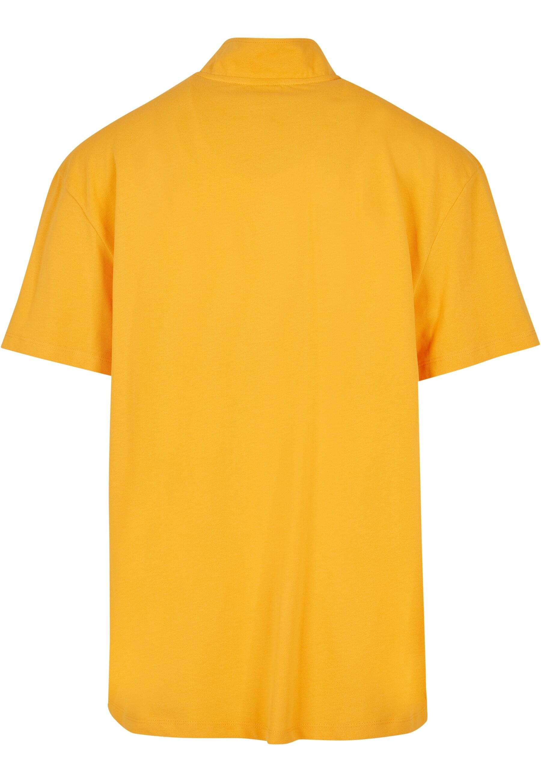 URBAN CLASSICS T-Shirt »Urban Classics Herren Boxy Zip Pique Tee«, (1 tlg.)