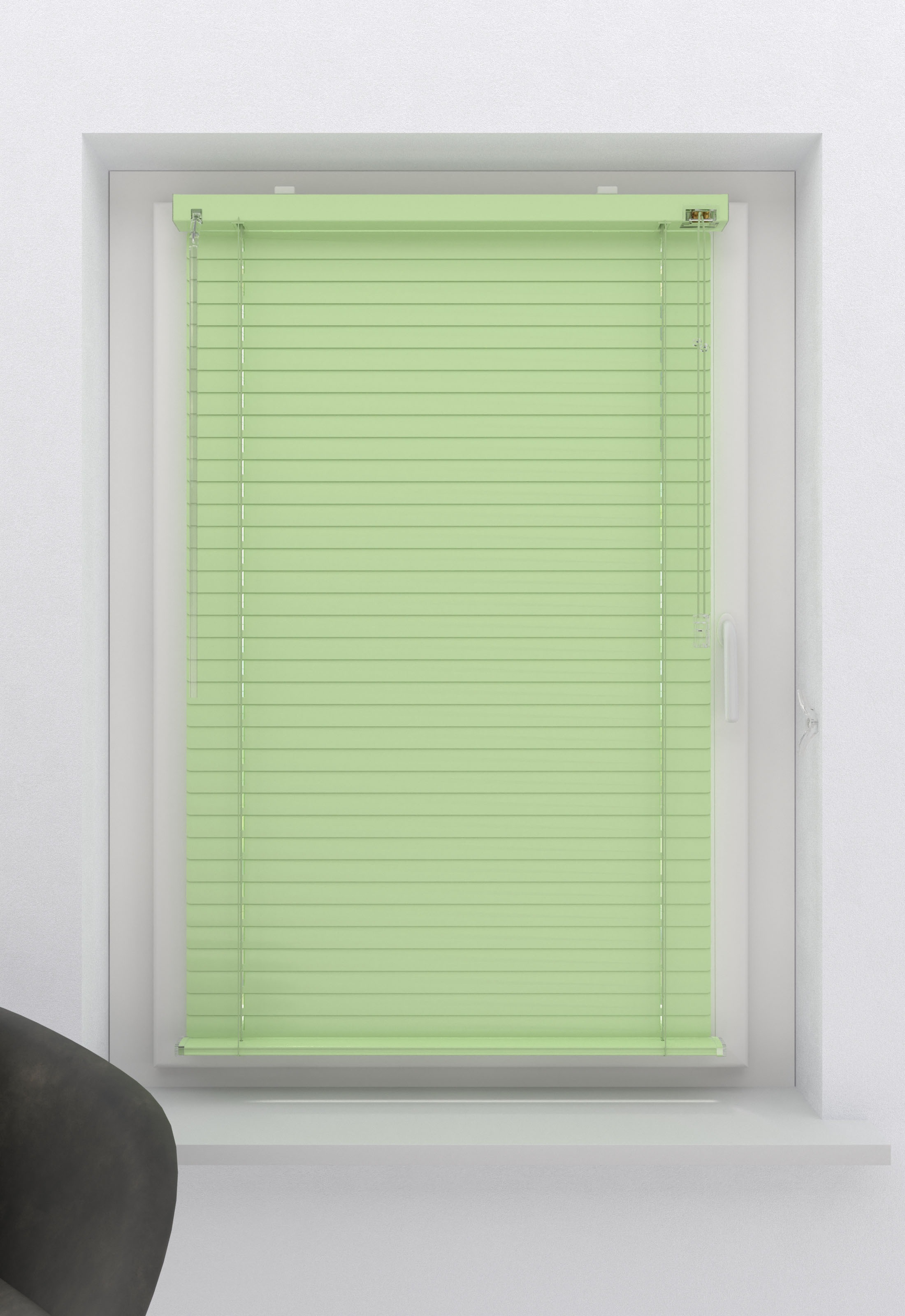 my home Jalousie ohne Bohren freihängend Aluminium, Klemmträger mit Festste günstig online kaufen