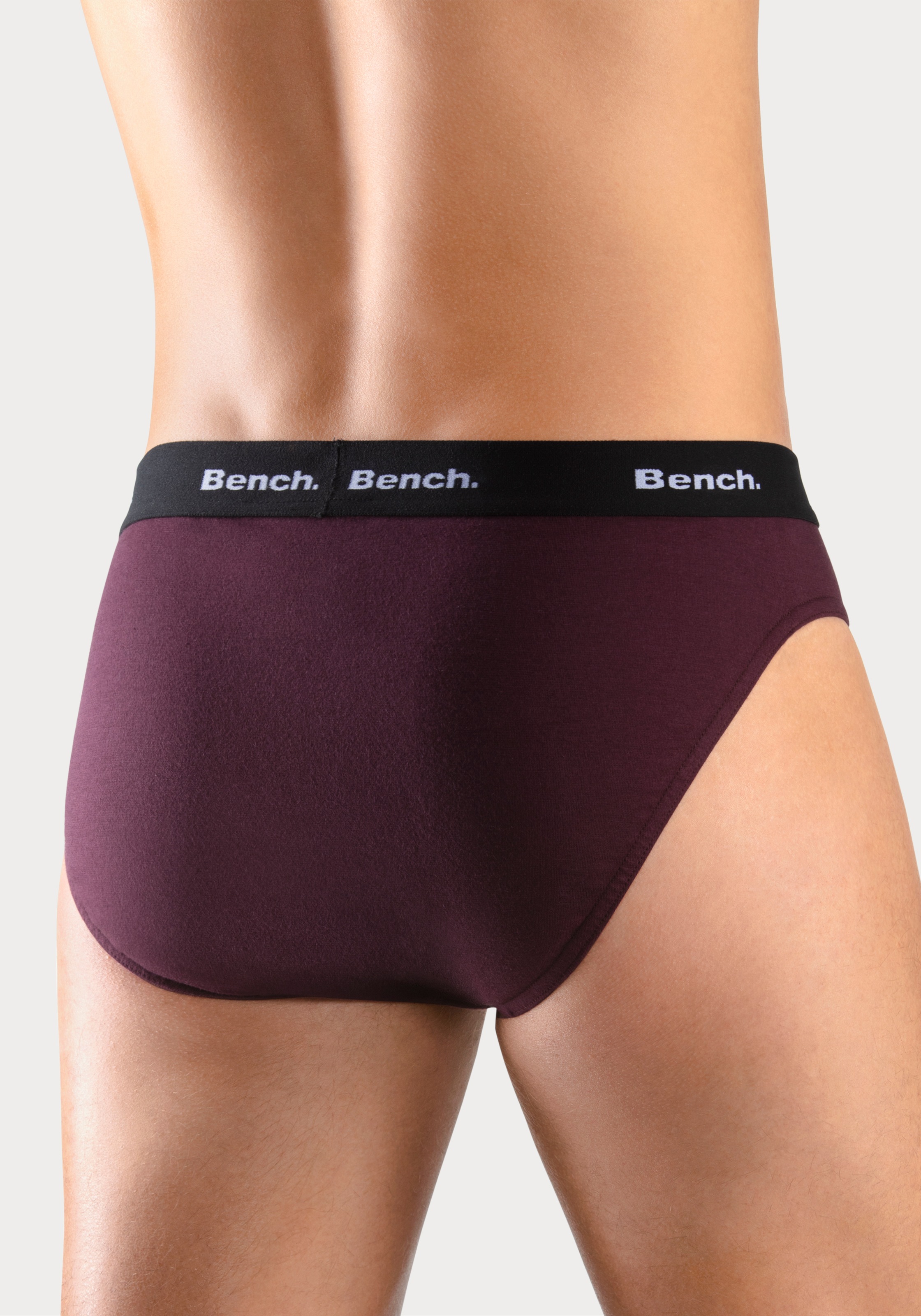 Thumbnail - Bench. Slip Packung, 4 Stk. mit kontrastfarbigem Webbündchen