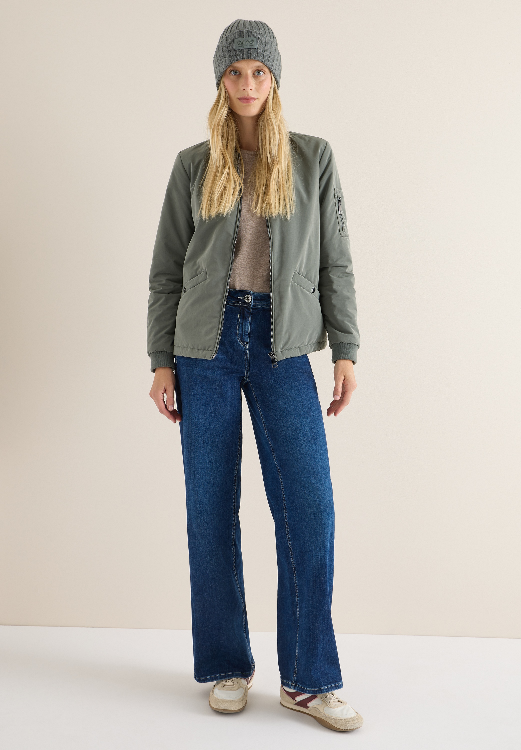 Cecil Strickmütze in Ripp Optik günstig online kaufen