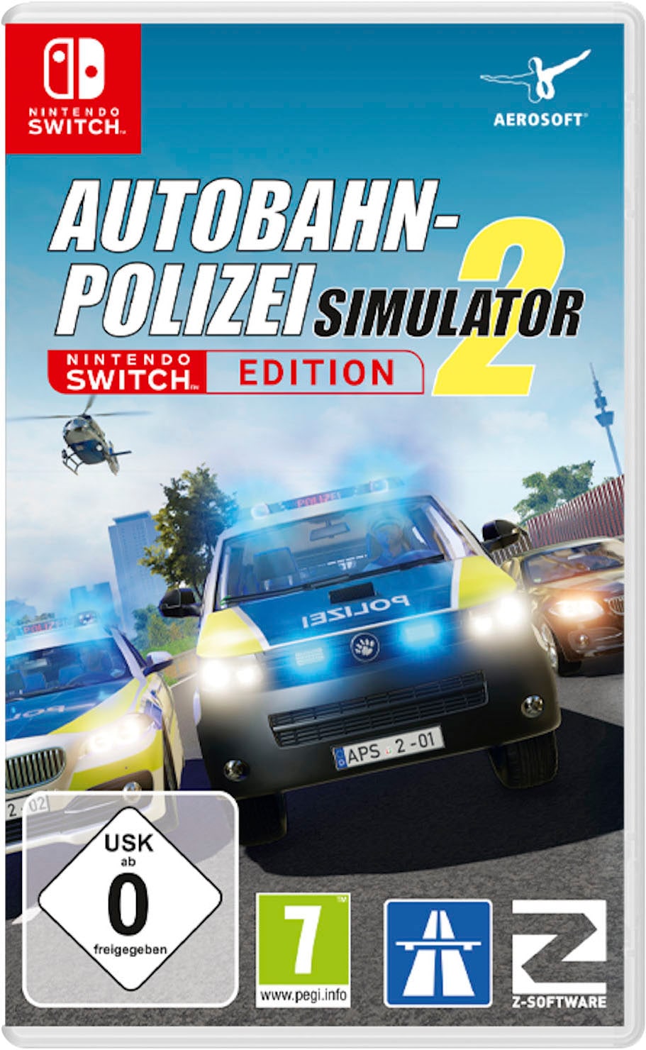Spielesoftware »Autobahn-Polizei Simulator«, Nintendo Switch