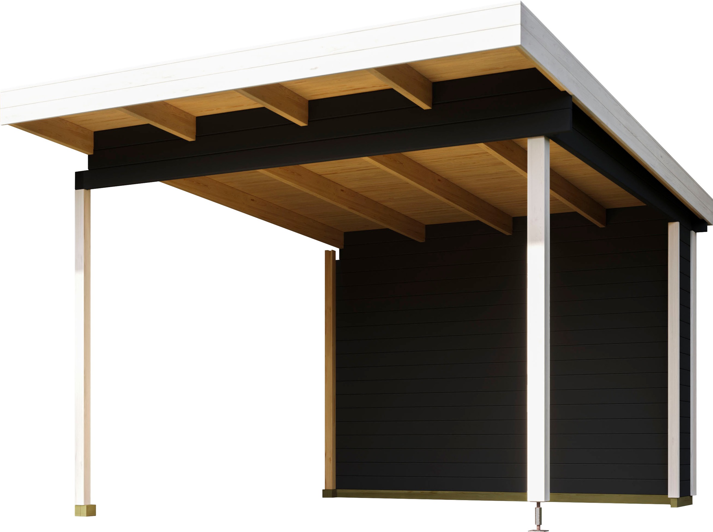 LASITA MAJA Gartenhaus-Anbaudach "für Gartenhaus Sicily 1 und 2" BxT 300x35 günstig online kaufen