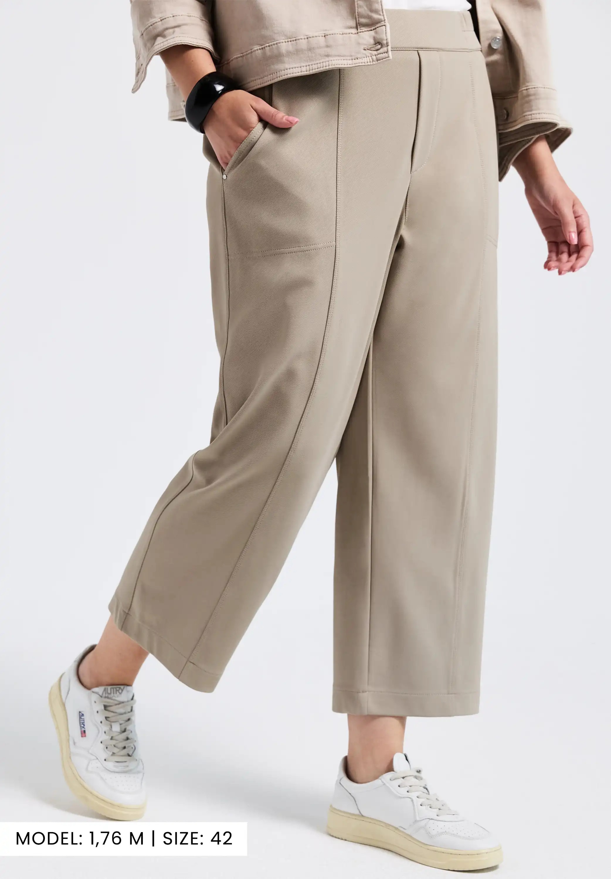 STREET ONE 7/8-Hose, mit Taschen und Gummizug günstig online kaufen