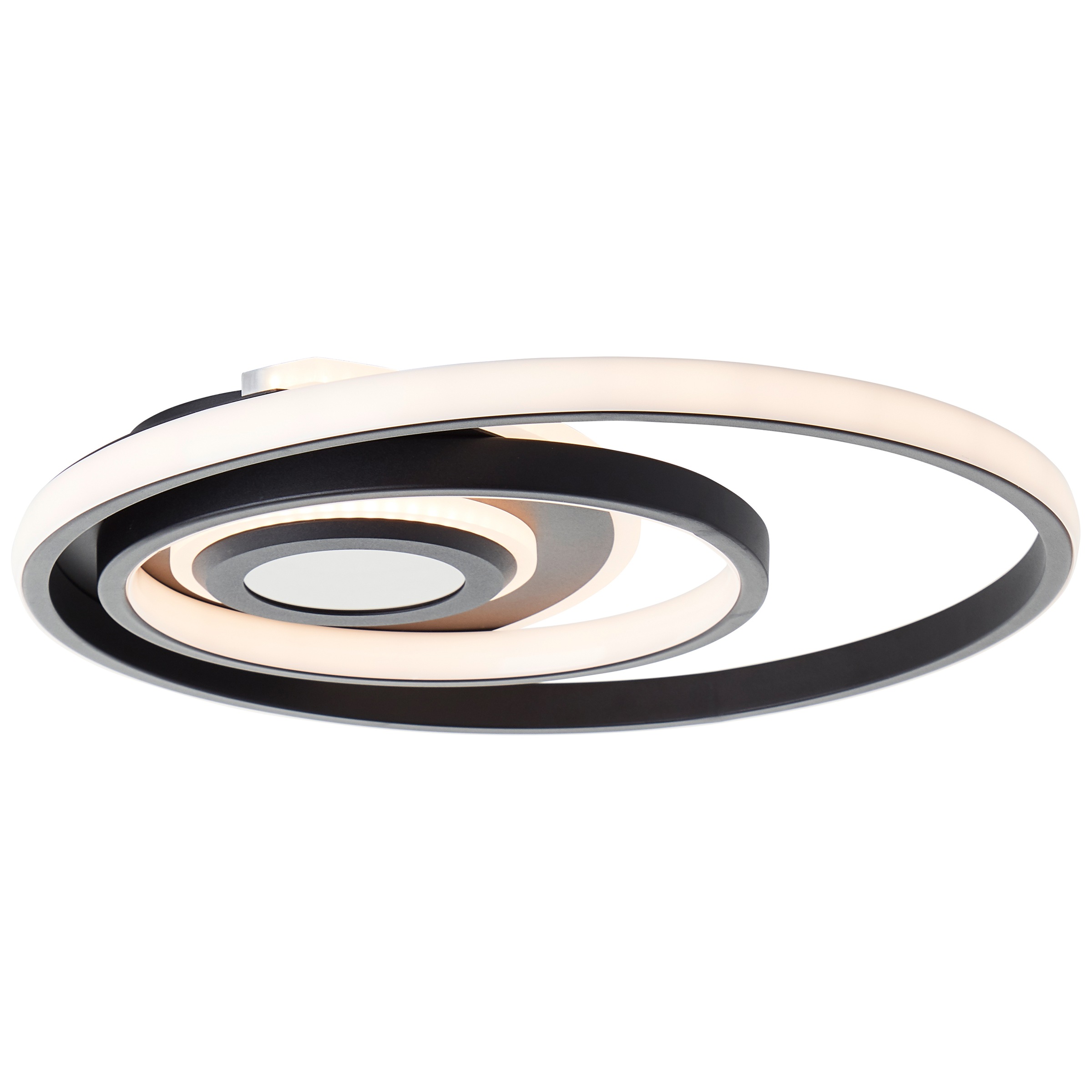 Brilliant LED Deckenleuchte »Opame«, Ø 41 cm, 4400 lm, dimmbar, 3000-6500 K, Fernbedienung, Metall, schwarz