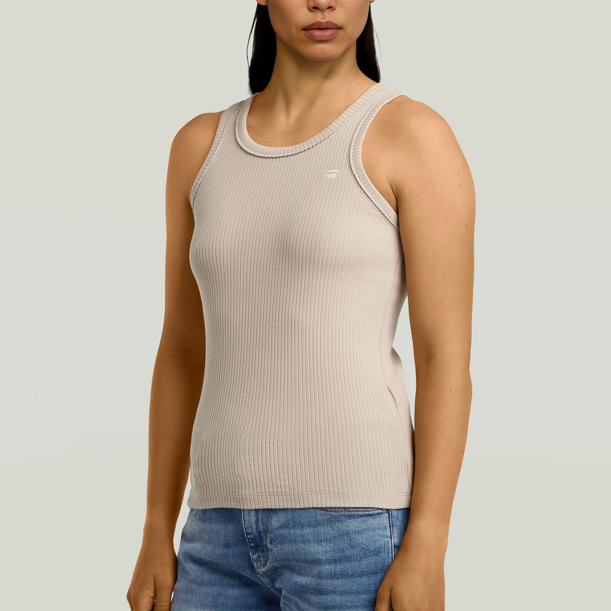 G-STAR Tanktop "Ribbed Tanktop" mit breiten Trägern günstig online kaufen