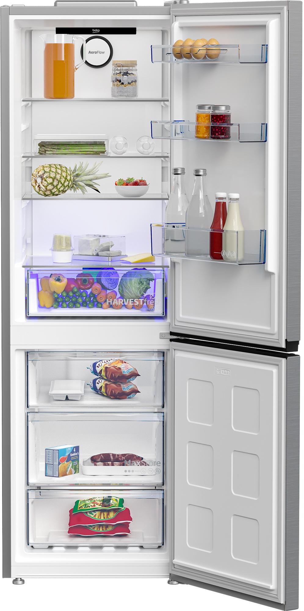 BEKO Kühl-/Gefrierkombination »B5RCNA366HXB1 7524620013«