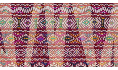 Fototapete »Atelier 47 Carpet Pattern 3«, gestreift, Vlies, Wand, Schräge, Decke