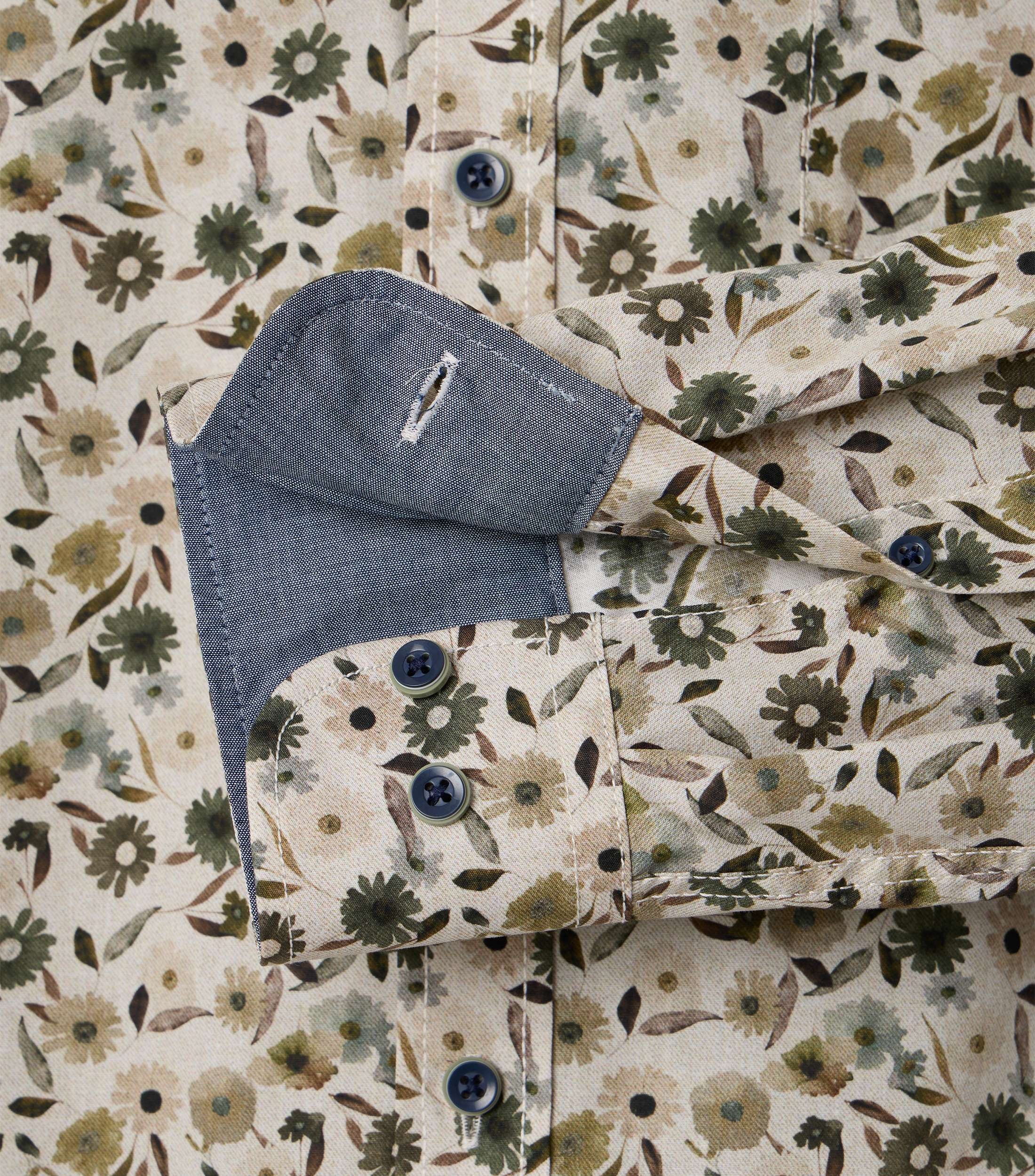 CASAMODA Langarmhemd »CASAMODA Freizeithemd Print«