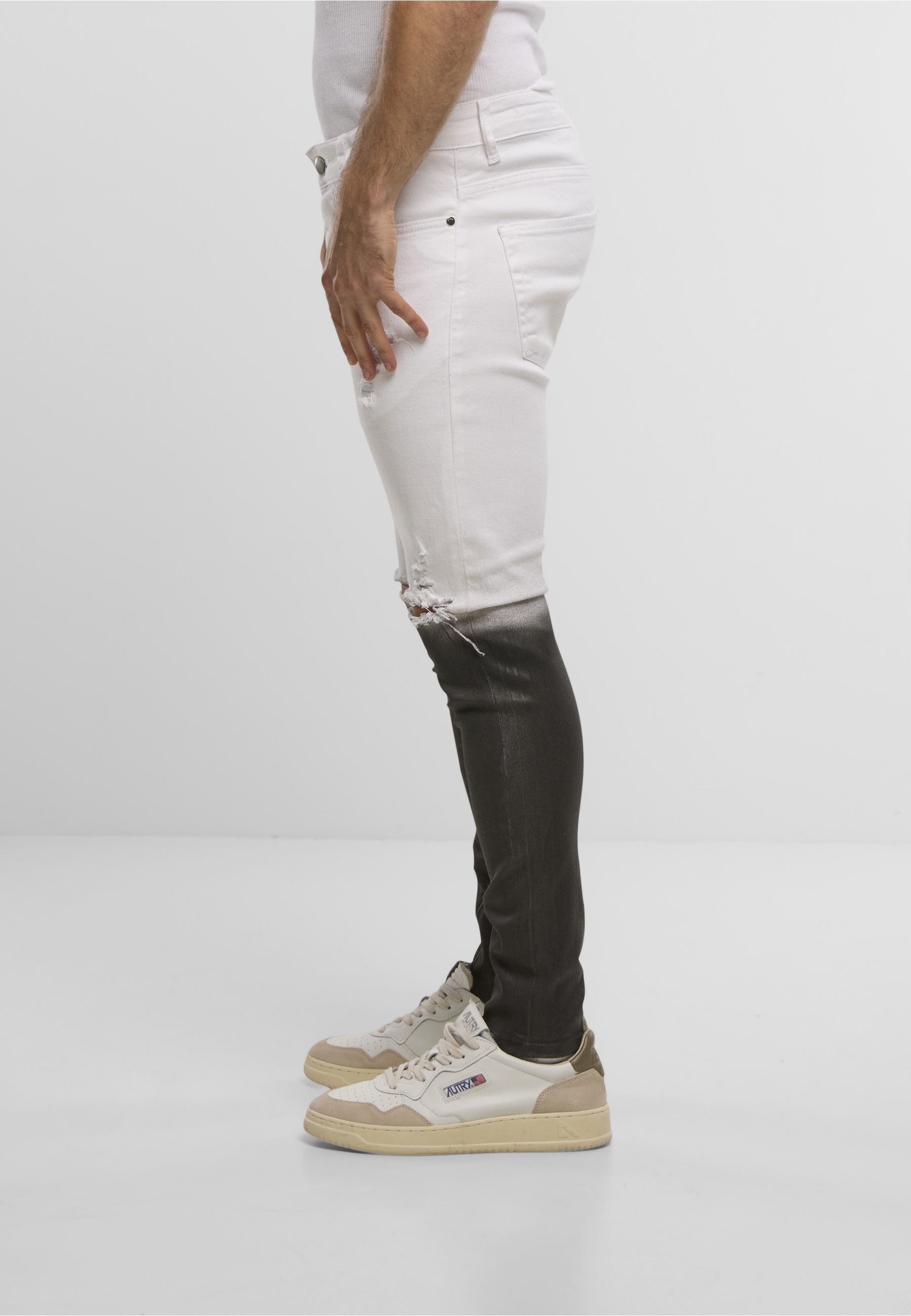 2Y Premium Bequeme Jeans »2Y Premium 2Y Destroyed Skinny Cropped Denim«