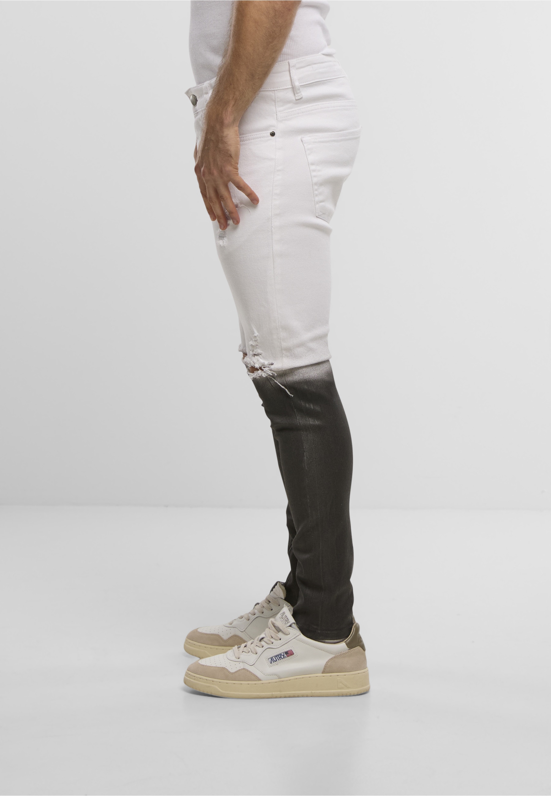 2Y Premium Bequeme Jeans "2Y Premium 2Y Destroyed Skinny Cropped Denim" günstig online kaufen
