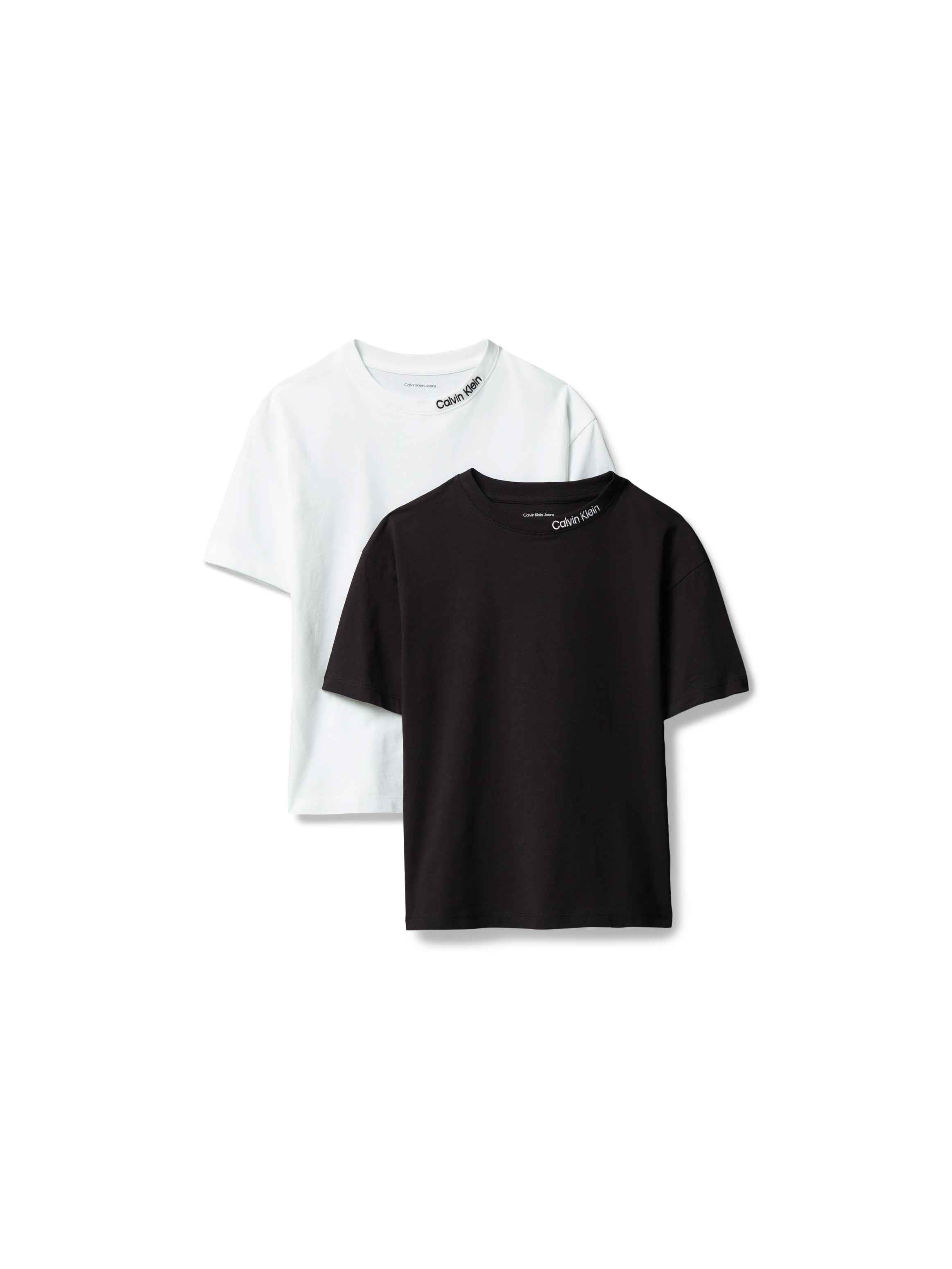 Calvin Klein Jeans 1100000002199 Packung, 2 Regular Fit, reine Baumwolle, gestickter Logoschriftzug