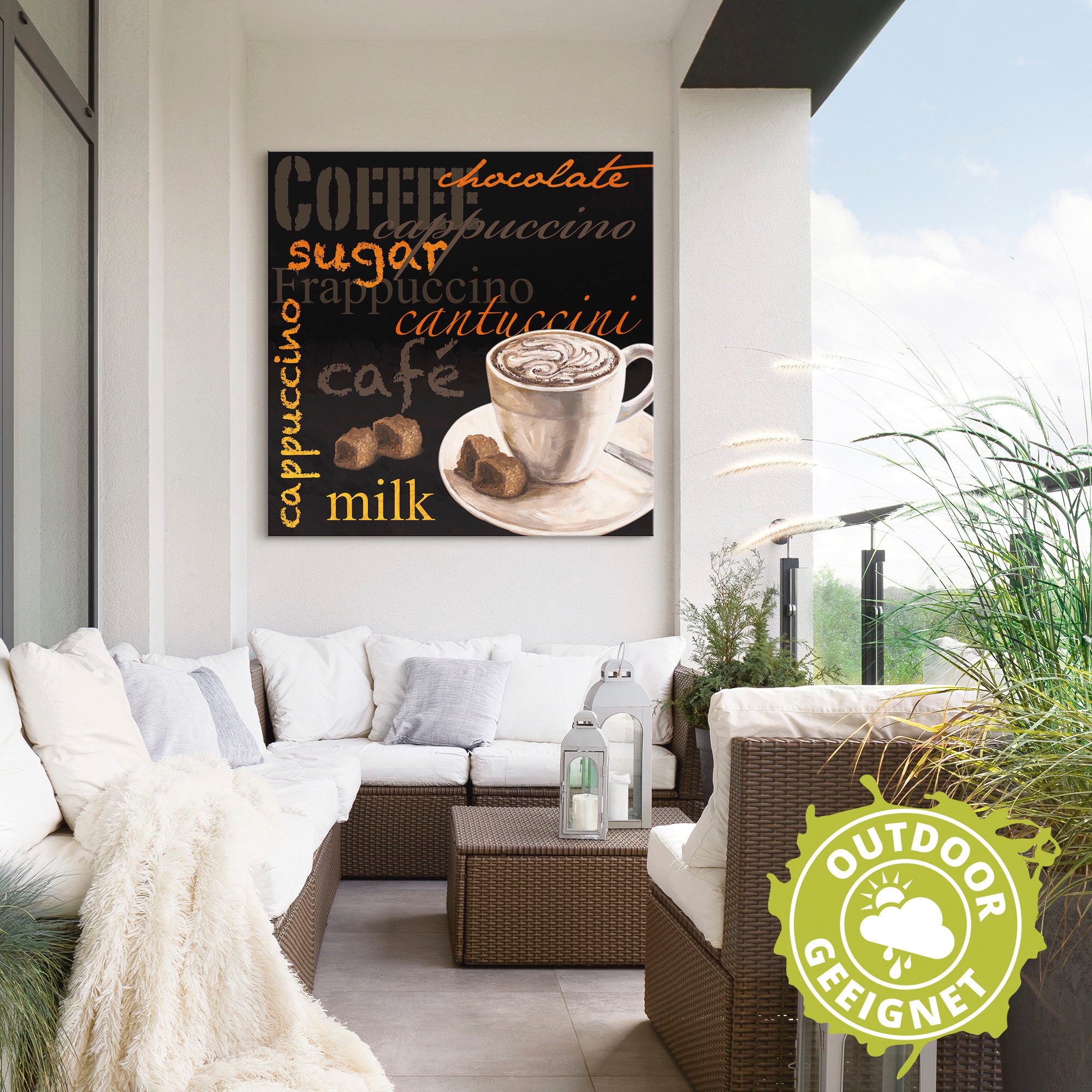 Artland Wandbild »Kaffee«, Kaffee Bilder, (1 St.), als Alubild, Outdoorbild in verschied. Größen