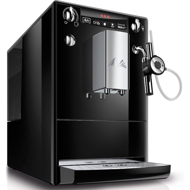 Melitta Kaffeevollautomat »Solo® & Perfect Milk E 957-201, schwarz«, Café  crème&Espresso per One Touch, Milchsch&heiße Milch per Drehregler | BAUR