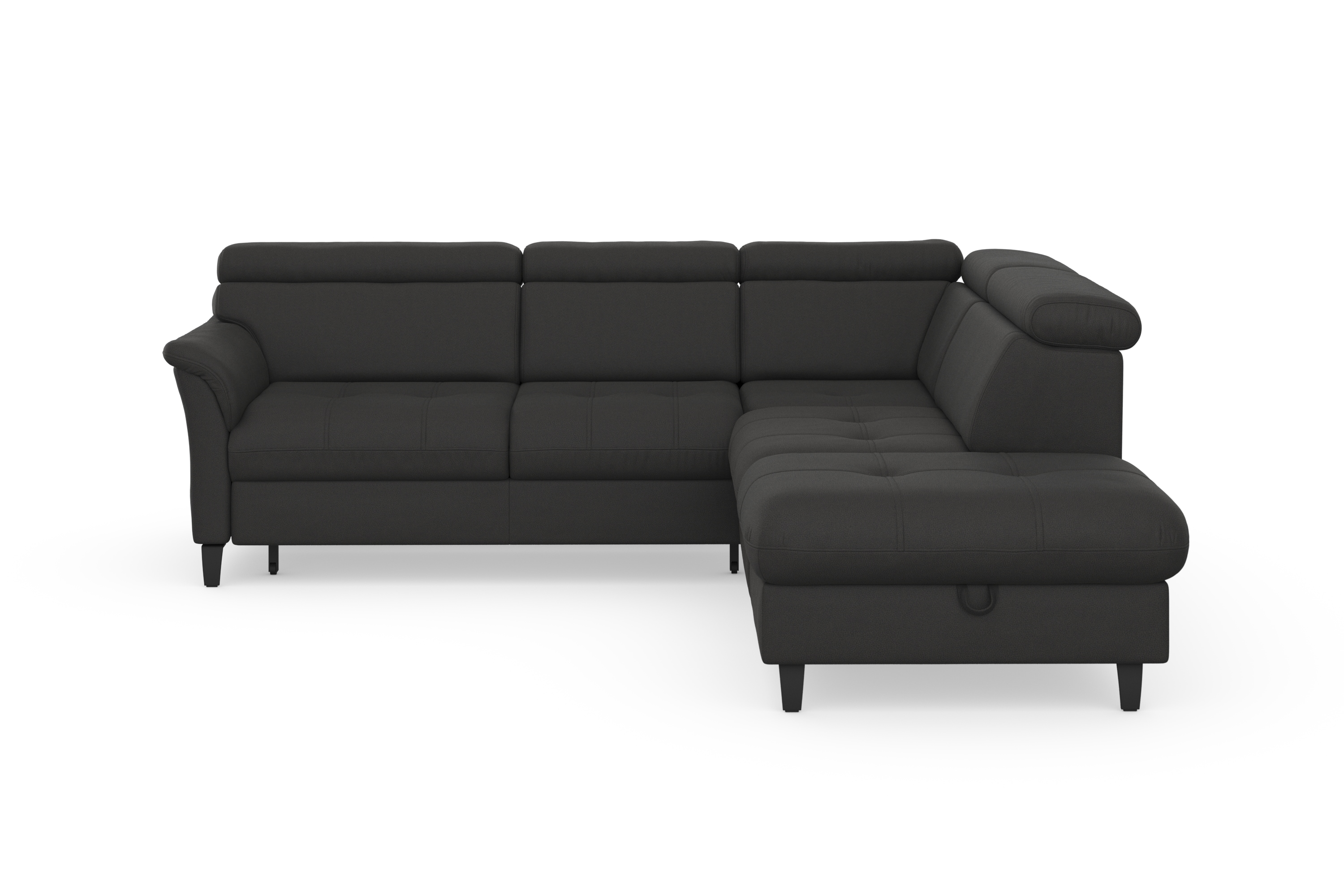 sit&more Ecksofa "Marano L-Form" inklusive Kopfteilverstellung, optional Schlaffunktion & Bettkasten
