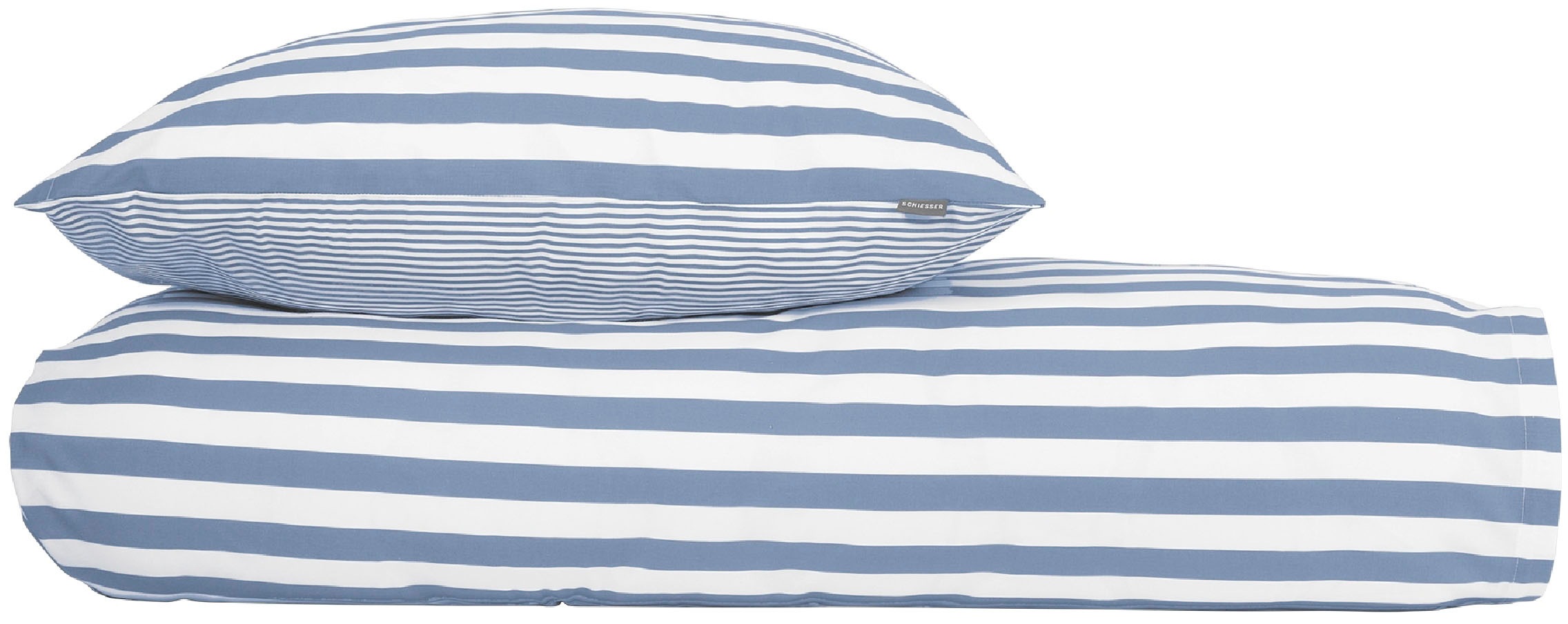 Schiesser Wendebettwäsche "Marie aus weicher Baumwolle und Streifen Allover günstig online kaufen