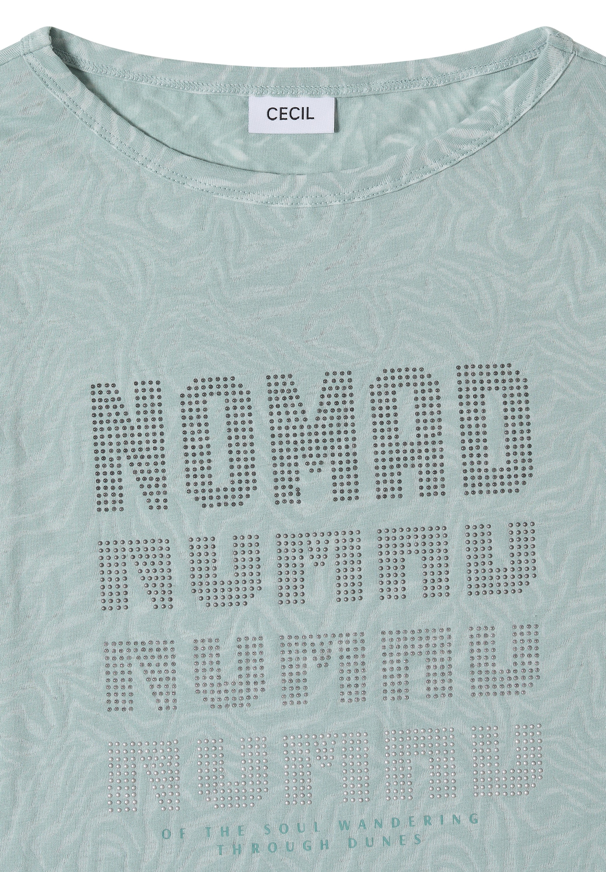 Cecil Rundhalsshirt mit Zebramuster