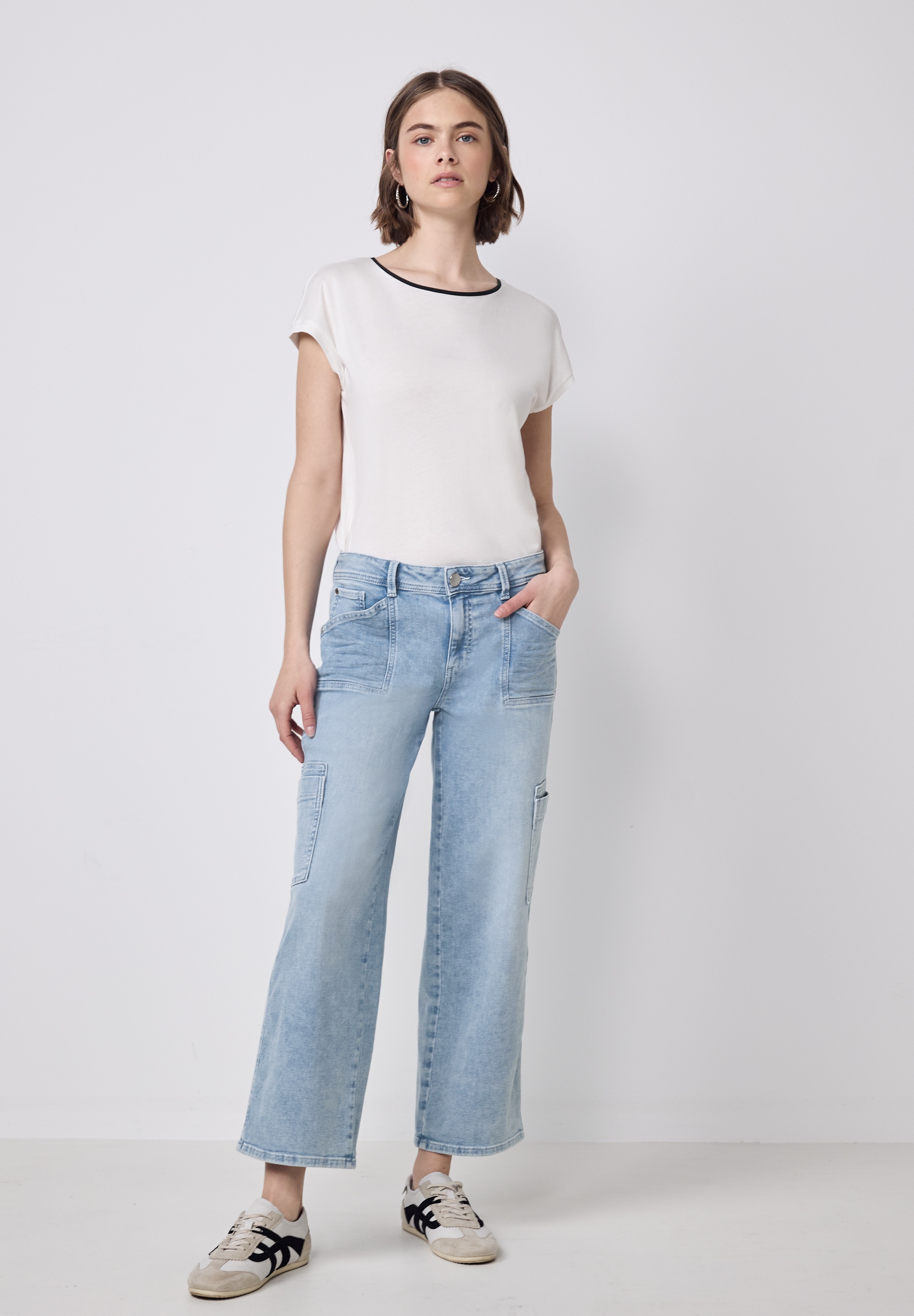 STREET ONE STUDIO Comfort-fit-Jeans, Middle Waist