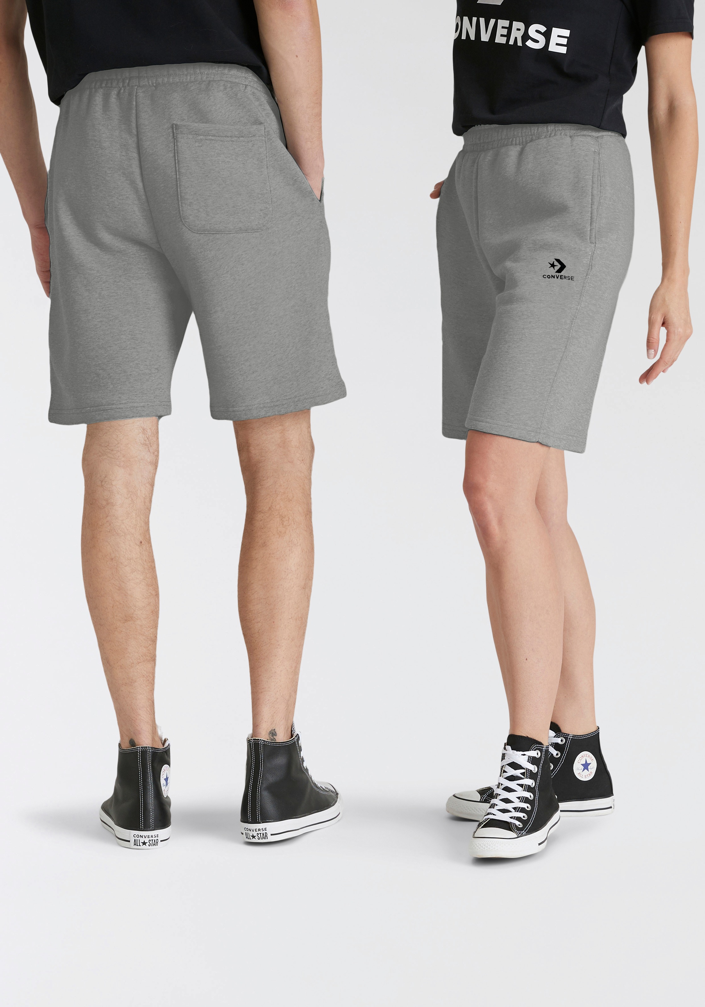 Converse Sweatshorts "EMBROIDERED STAR CHEVRON STANDARD-FIT FLEECE SHORT", günstig online kaufen