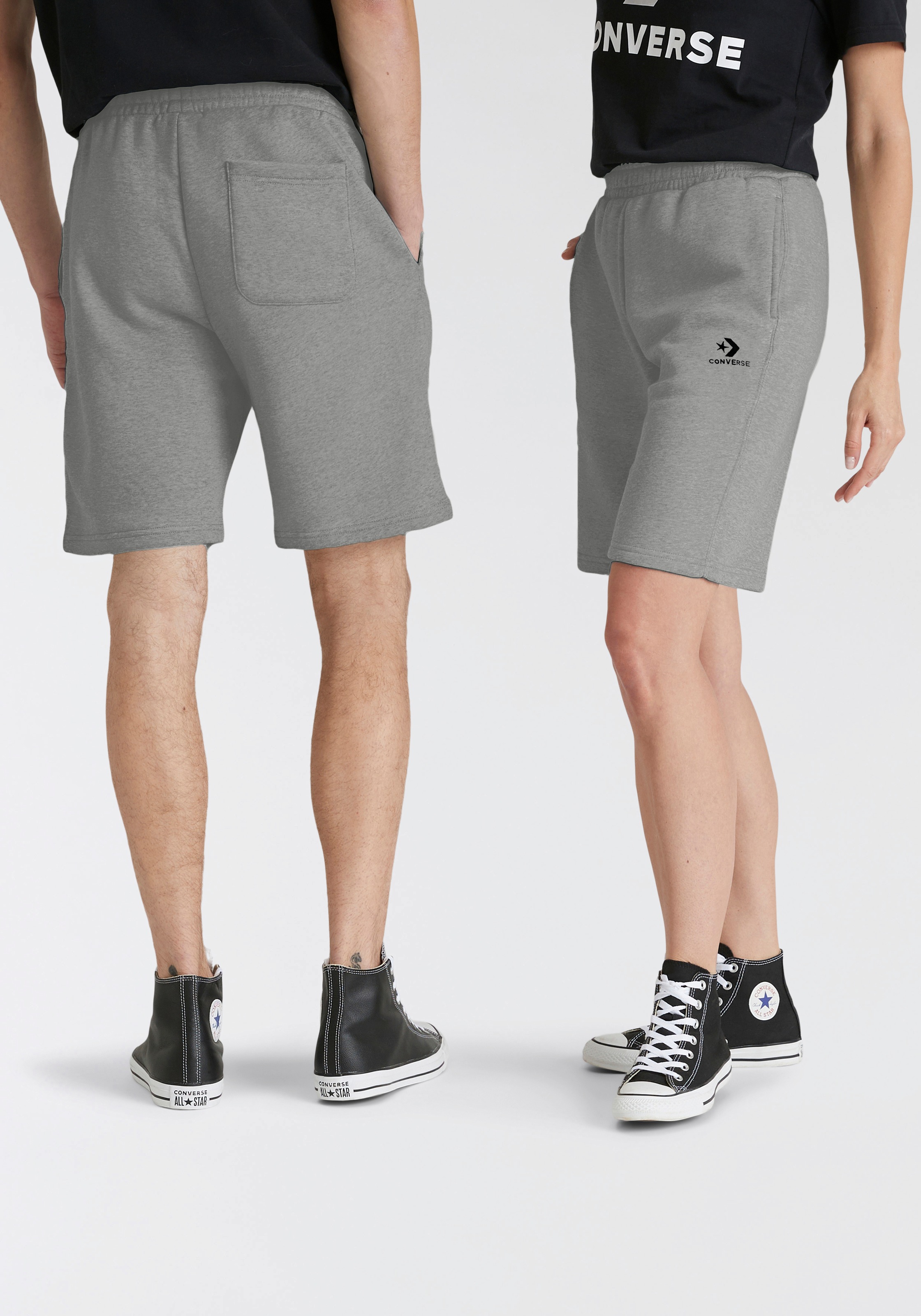 Converse Sweatshorts "EMBROIDERED STAR CHEVRON STANDARD-FIT FLEECE SHORT" f günstig online kaufen