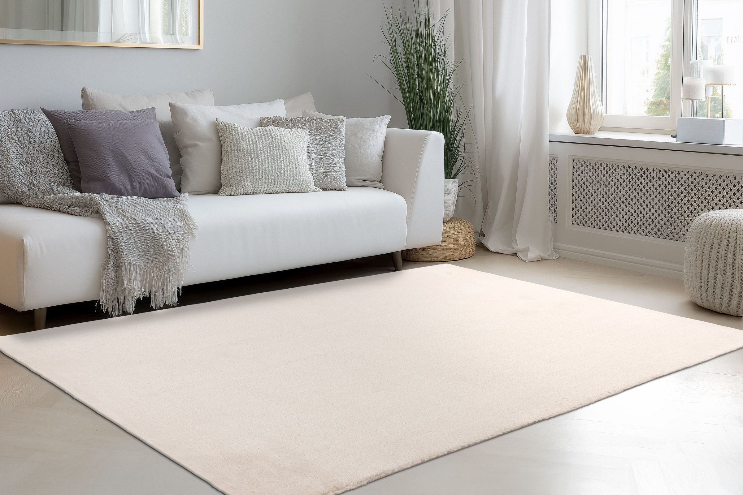 Kayoom Hochflor-Teppich "Emperor 525" rechteckig 23 mm Höhe weicher Hochflo günstig online kaufen