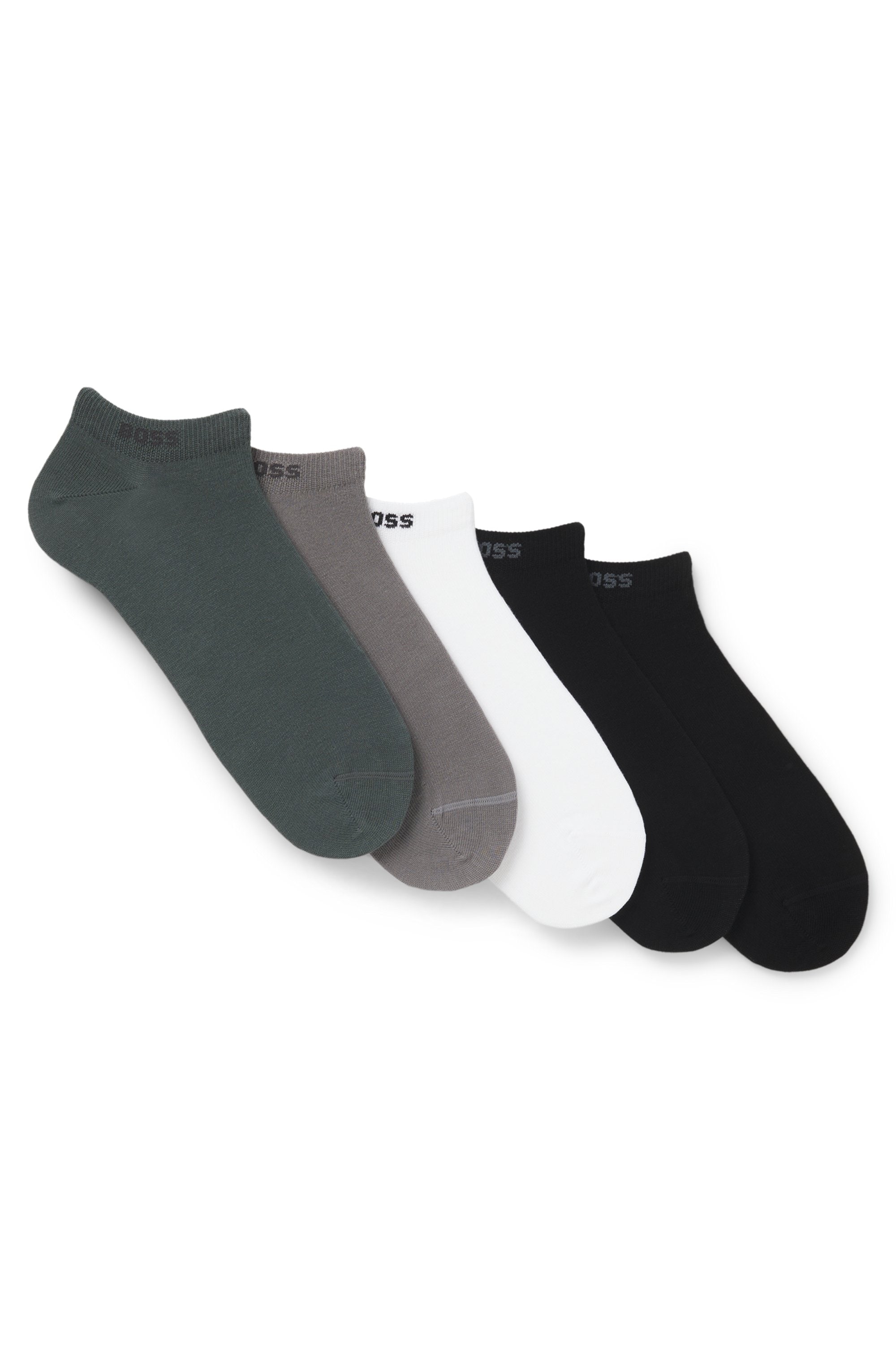 BOSS Sneakersocken "5P AS Uni CC" Packung, 5 Paar tlg. mit BOSS Label günstig online kaufen