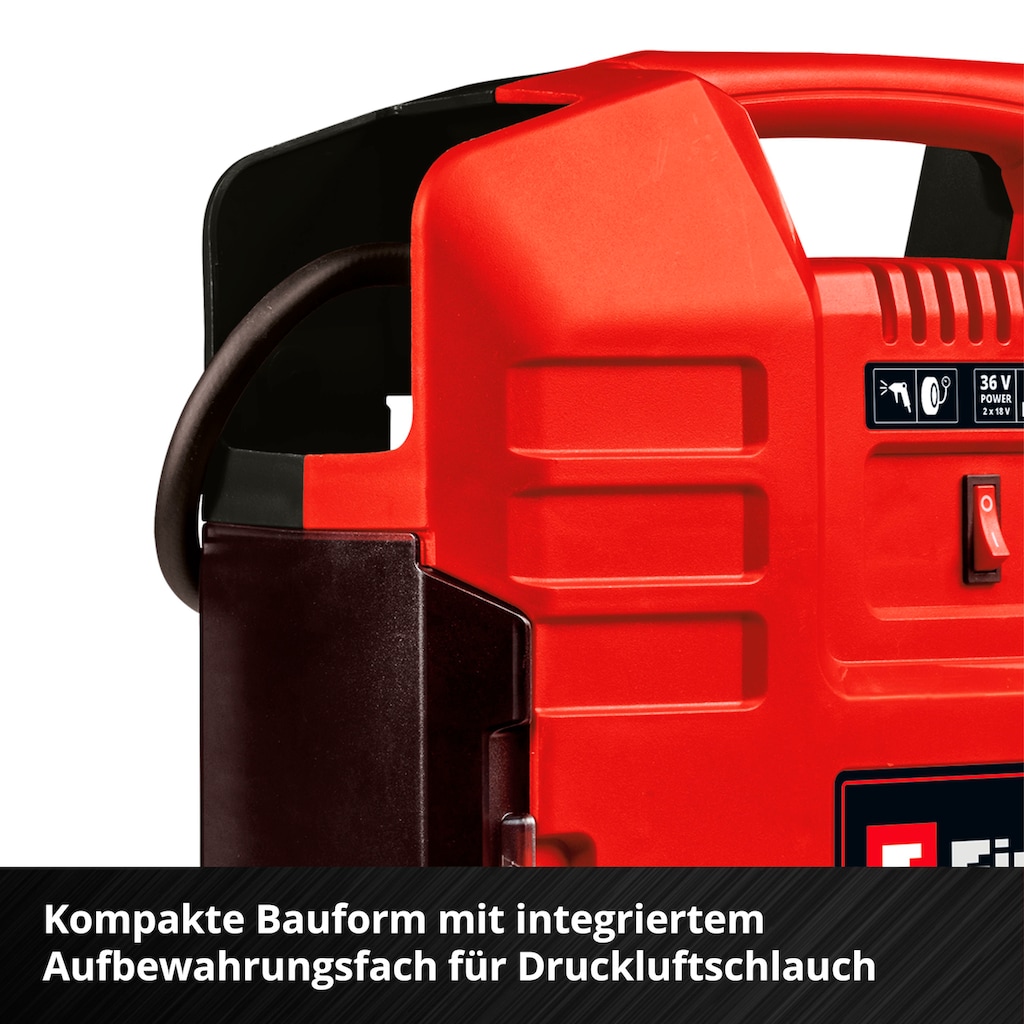 Einhell Koffer-Kompressor »TE-AC 36/8 Li OF Set-Solo«