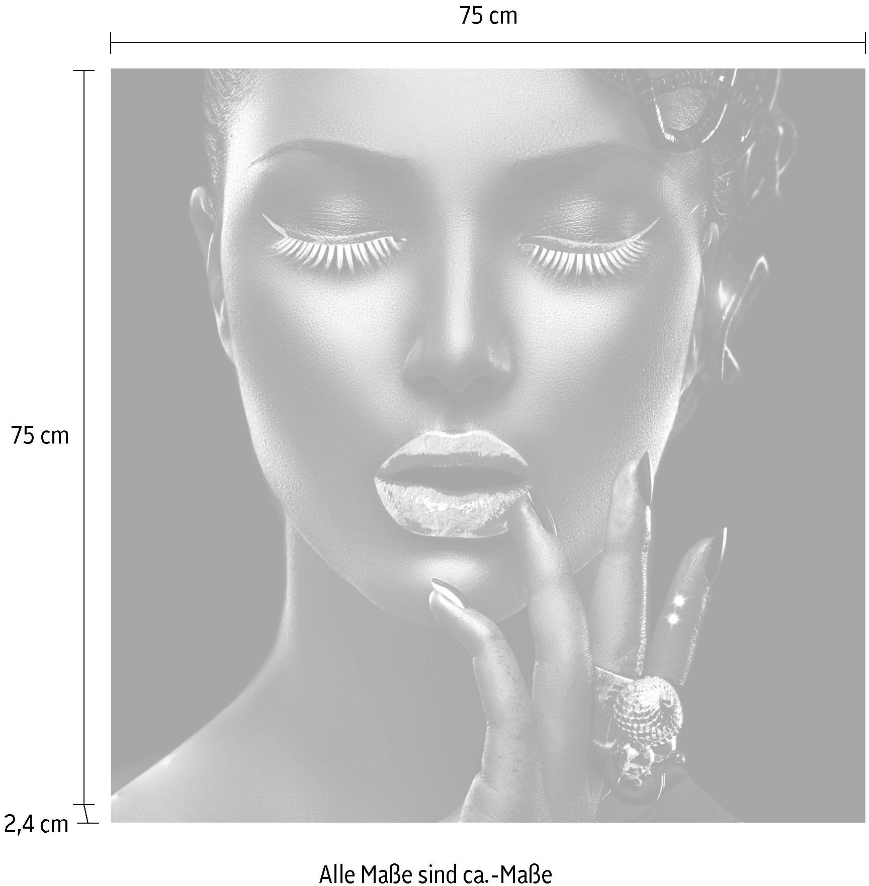 Leonique Acrylglasbild »Gesicht« bestellen BAUR 