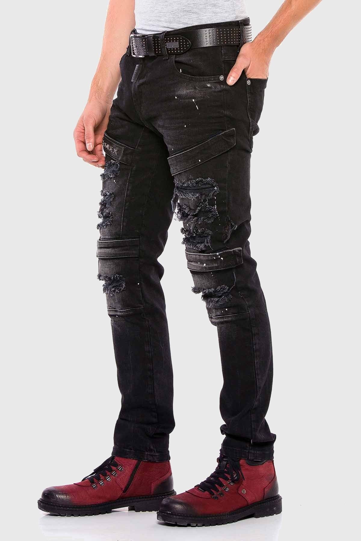 Cipo & Baxx 5-Pocket-Jeans »Jeans«, im destroyed Look