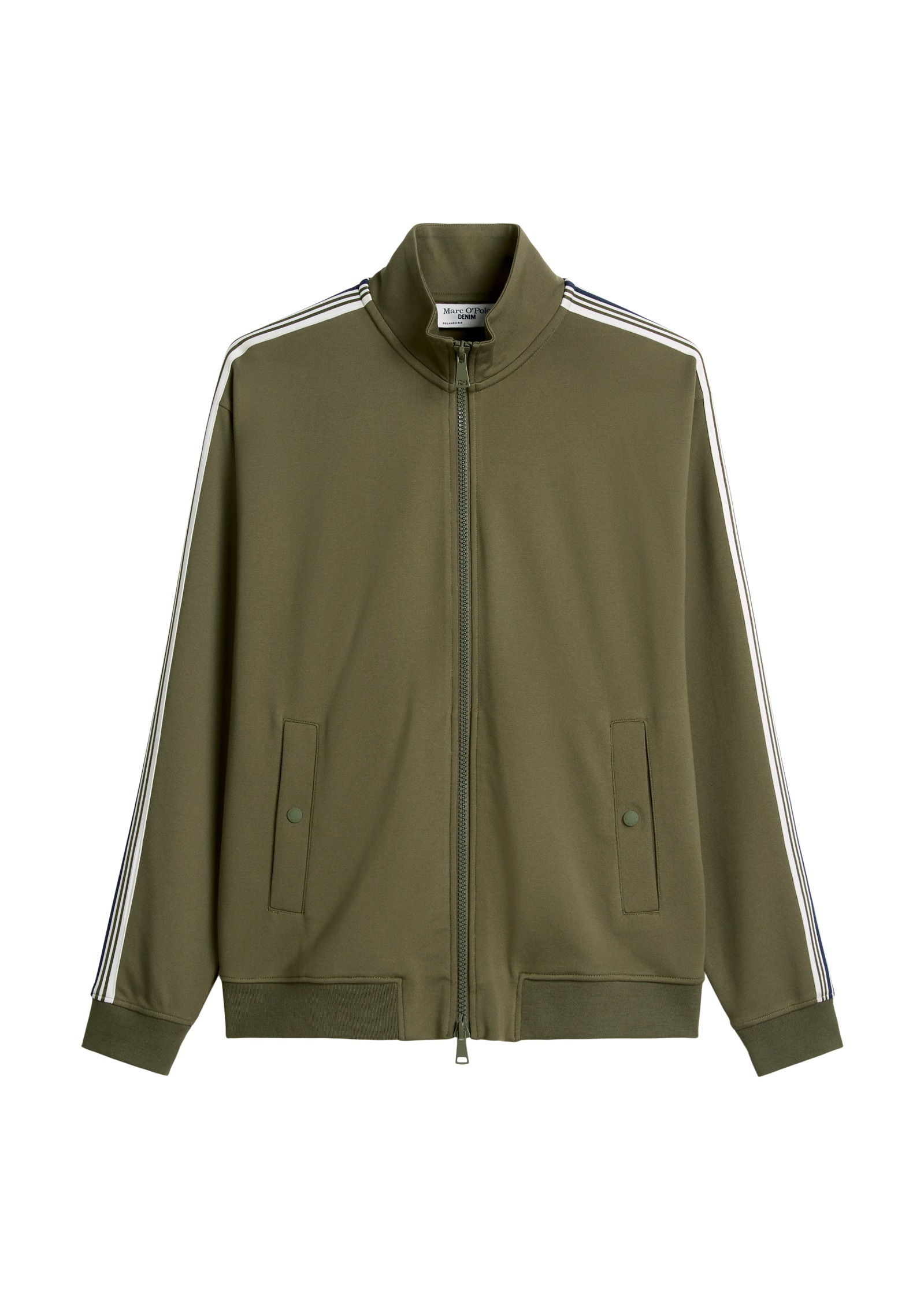 Marc O'Polo DENIM Sweatjacke »mit Kontraststreifen«