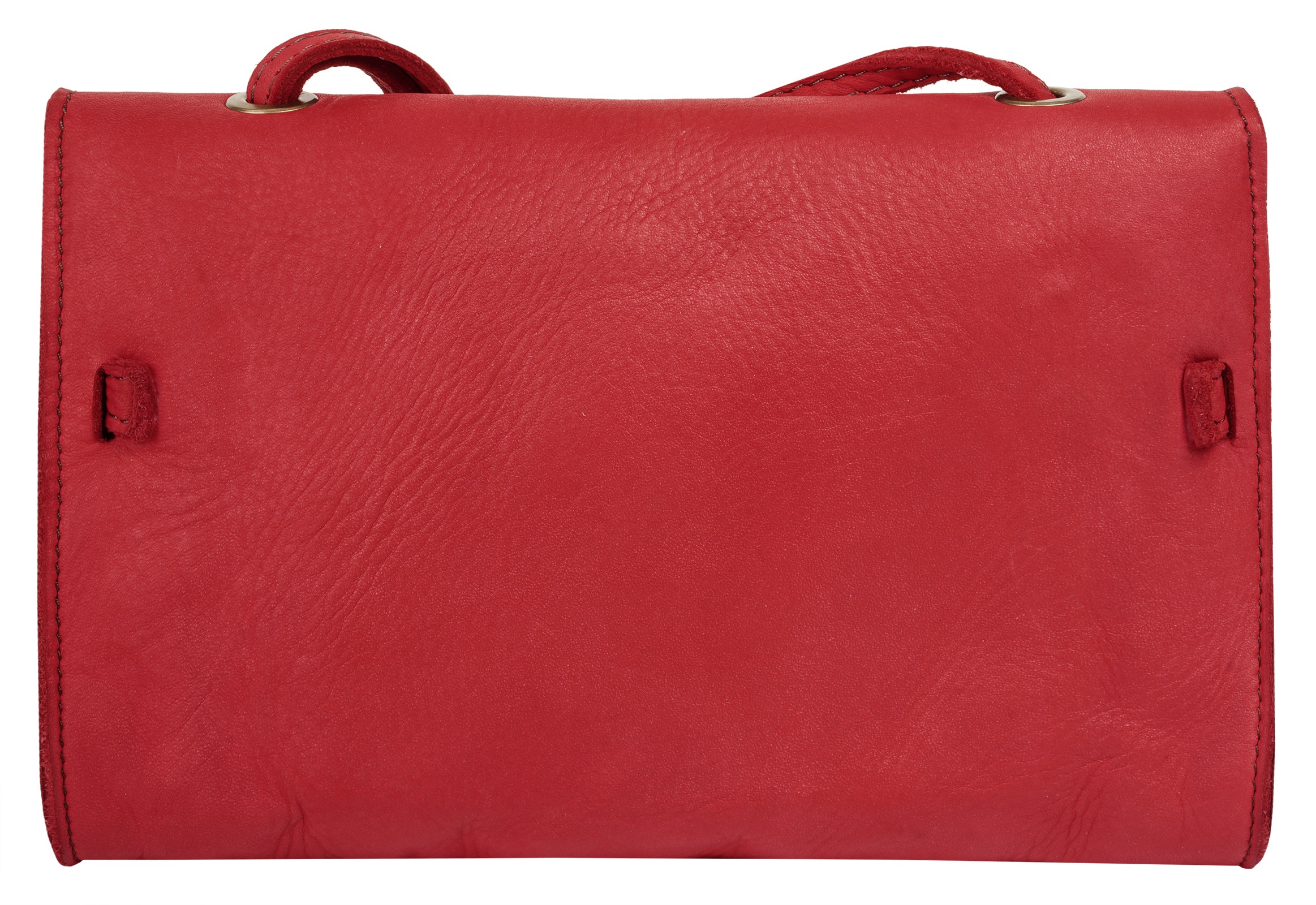 Samantha Look Shoulder Bag Red Leather One Size 2