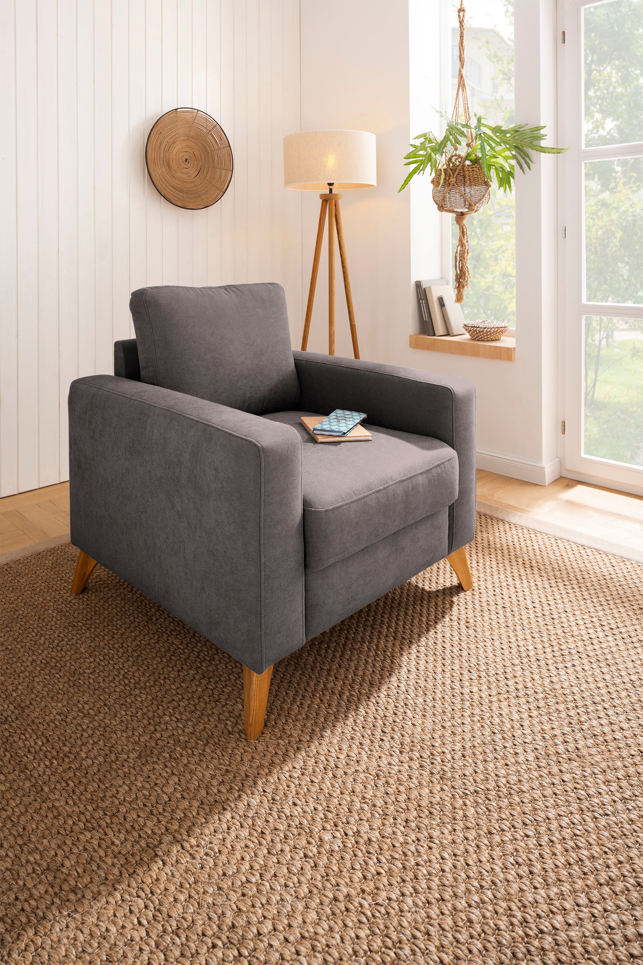 Home affaire Sessel Stanza, passend zur Serie Stanza, B/T/H: 85/93/89 cm