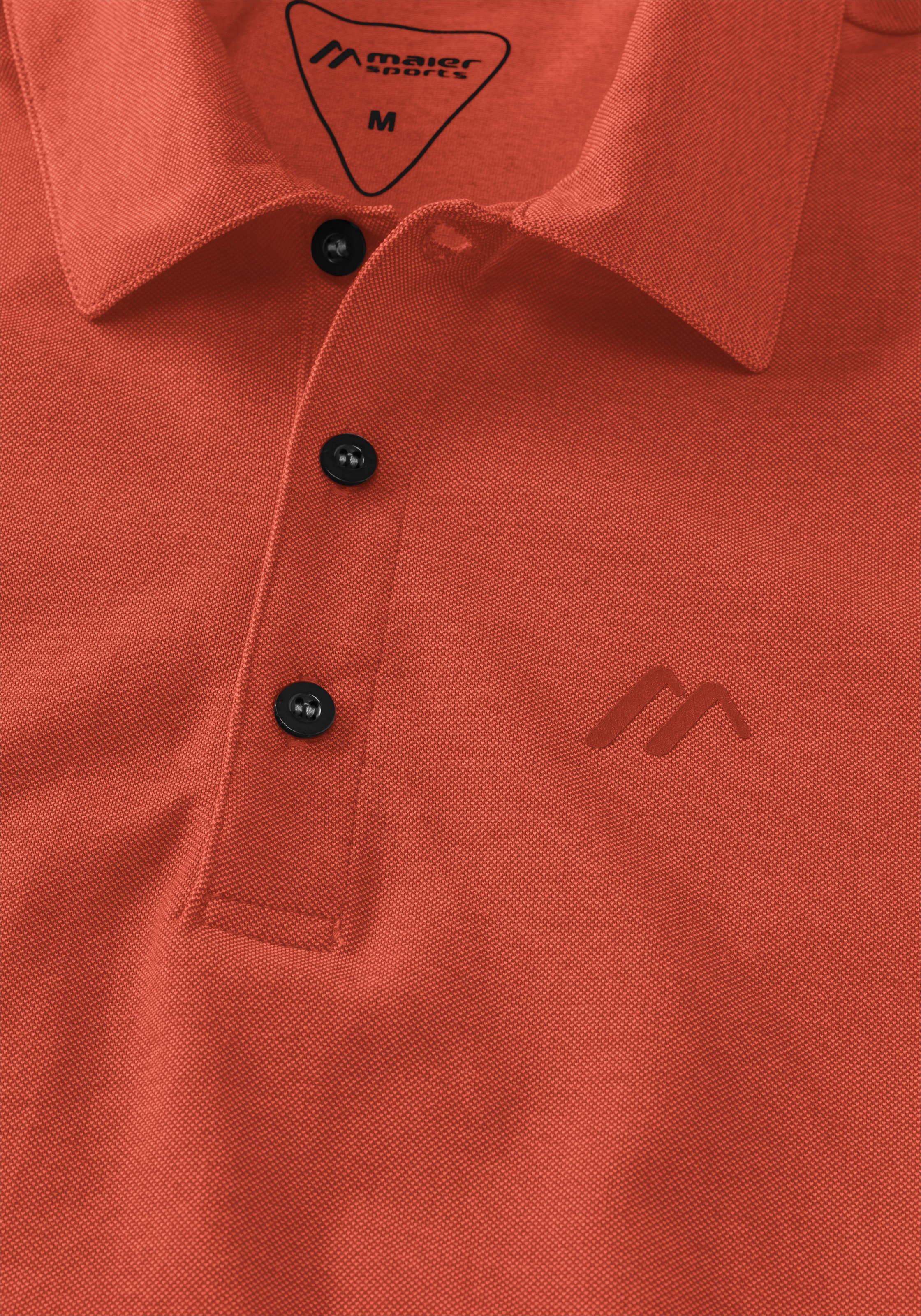 Maier Sports Langarm-Poloshirt »Long Pique Polo M«