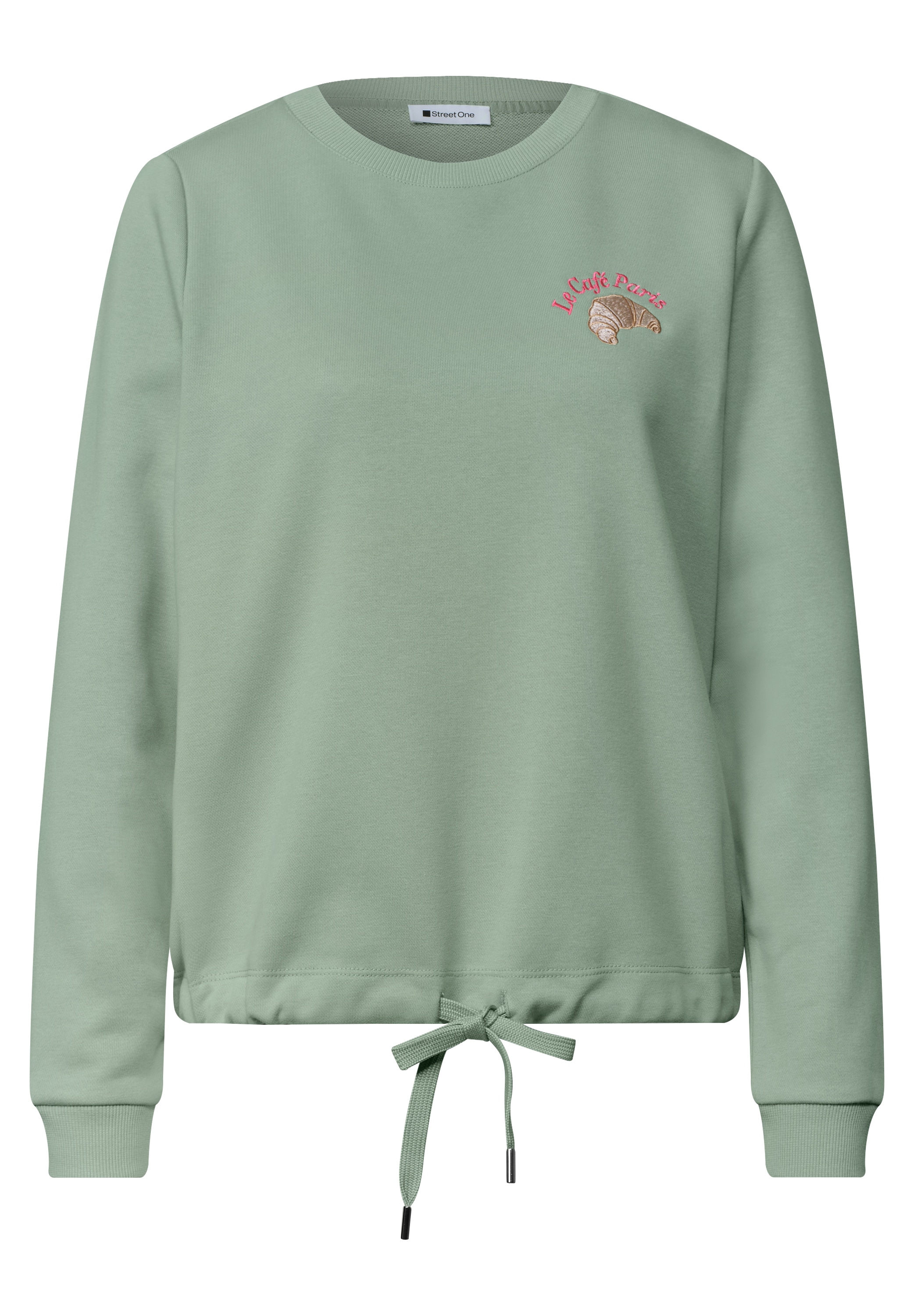 STREET ONE Sweatshirt , mit Tunnelzug am Saum

