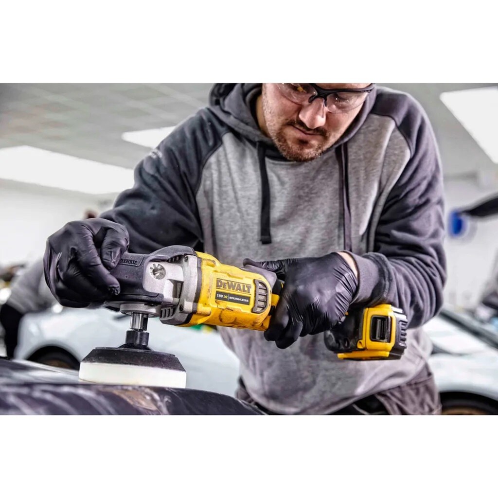 DeWalt Rotationspoliermaschine »DCM849N-XJ Akku-Rotationspolierer, 18 V, 2.200min-1, Ø180mm«