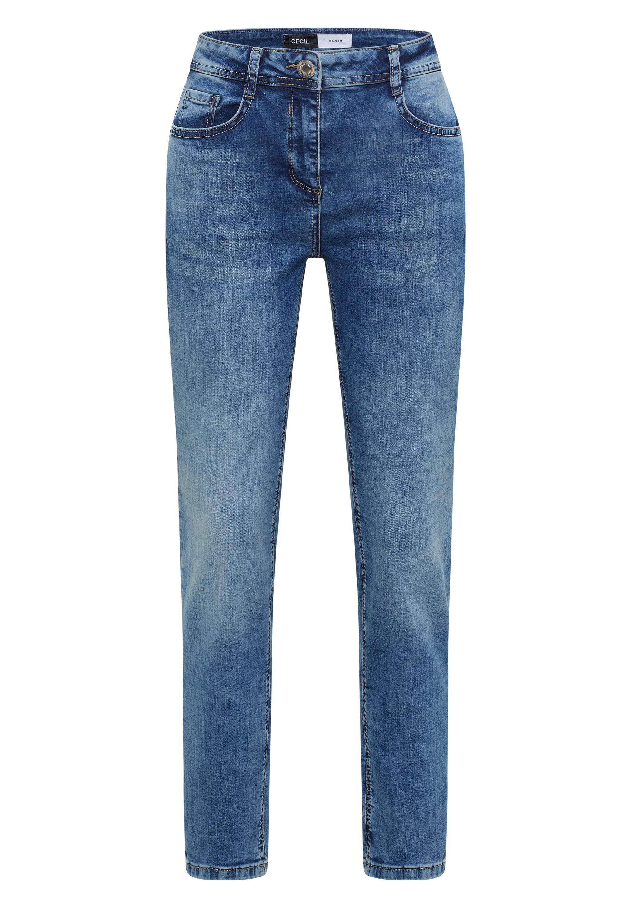 Cecil Slim-fit-Jeans 5-Pocket-Style