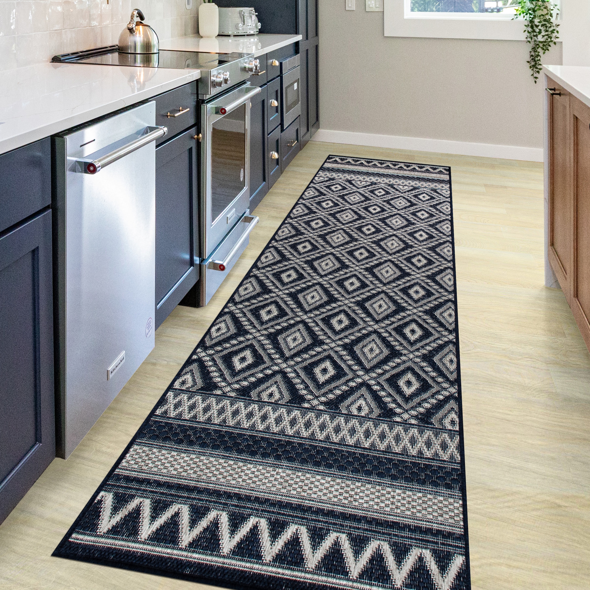 my home Teppich "Toronto auch als Läufer erhältlich" rechteckig 3 mm Höhe I günstig online kaufen