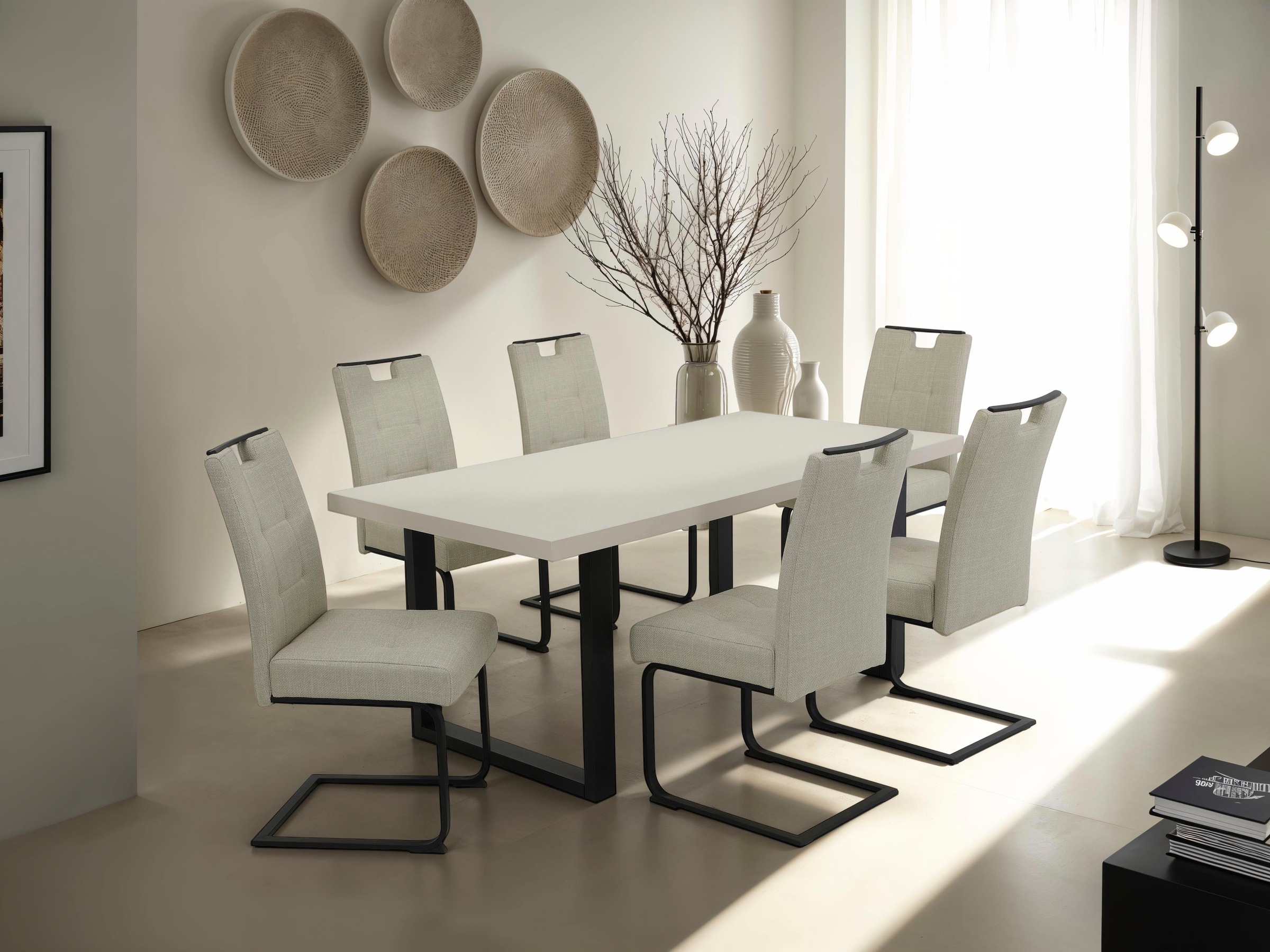 HELA Freischwinger "WIEN, Esszimmerstuhl, Komfortstuhl" (Set) 2 Stk.Flachro günstig online kaufen