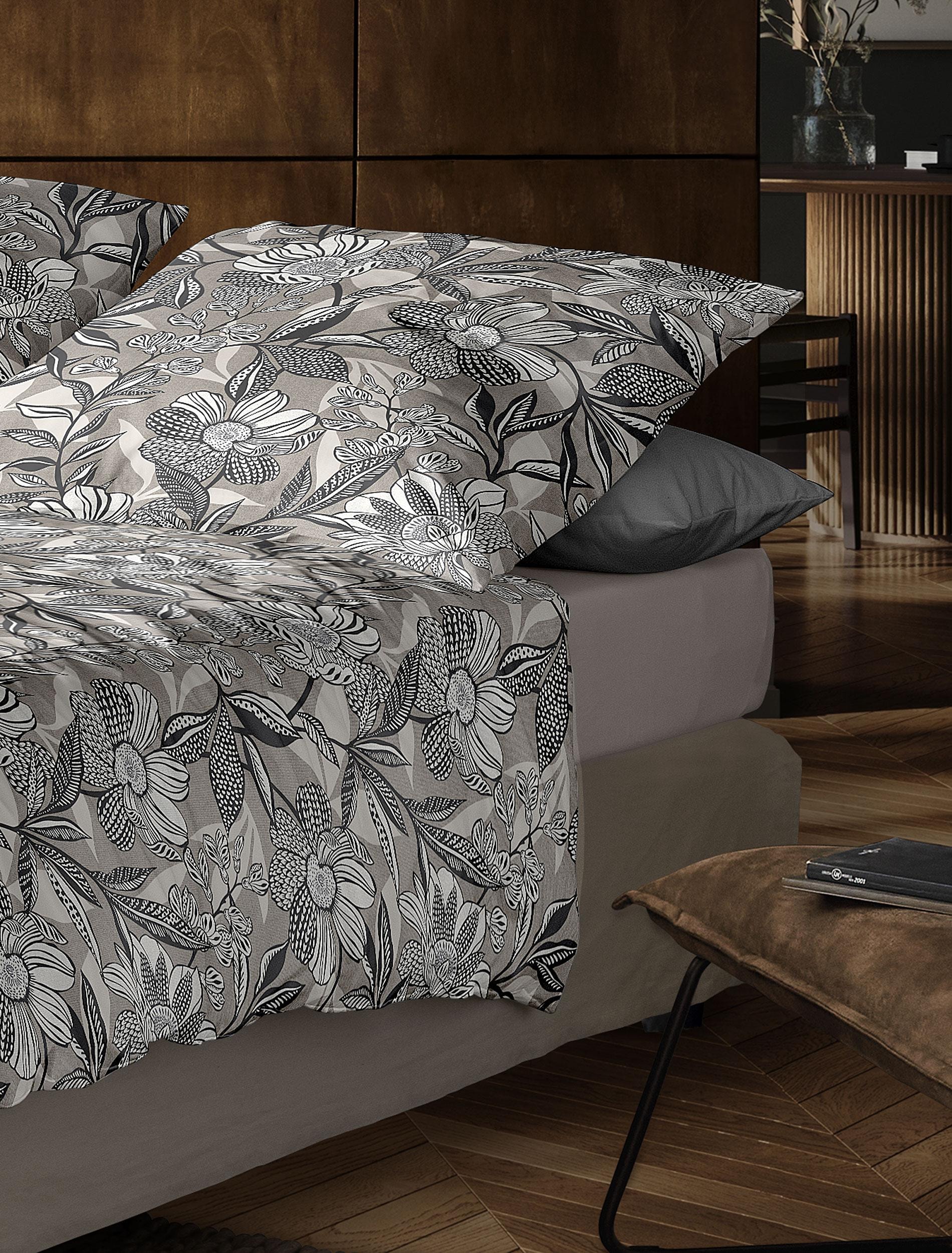 Irisette Bettwäsche »Wave 8585« 2 Stk. tlg. anschmiegsam und atmungsaktiv, Ganzjahresqualität