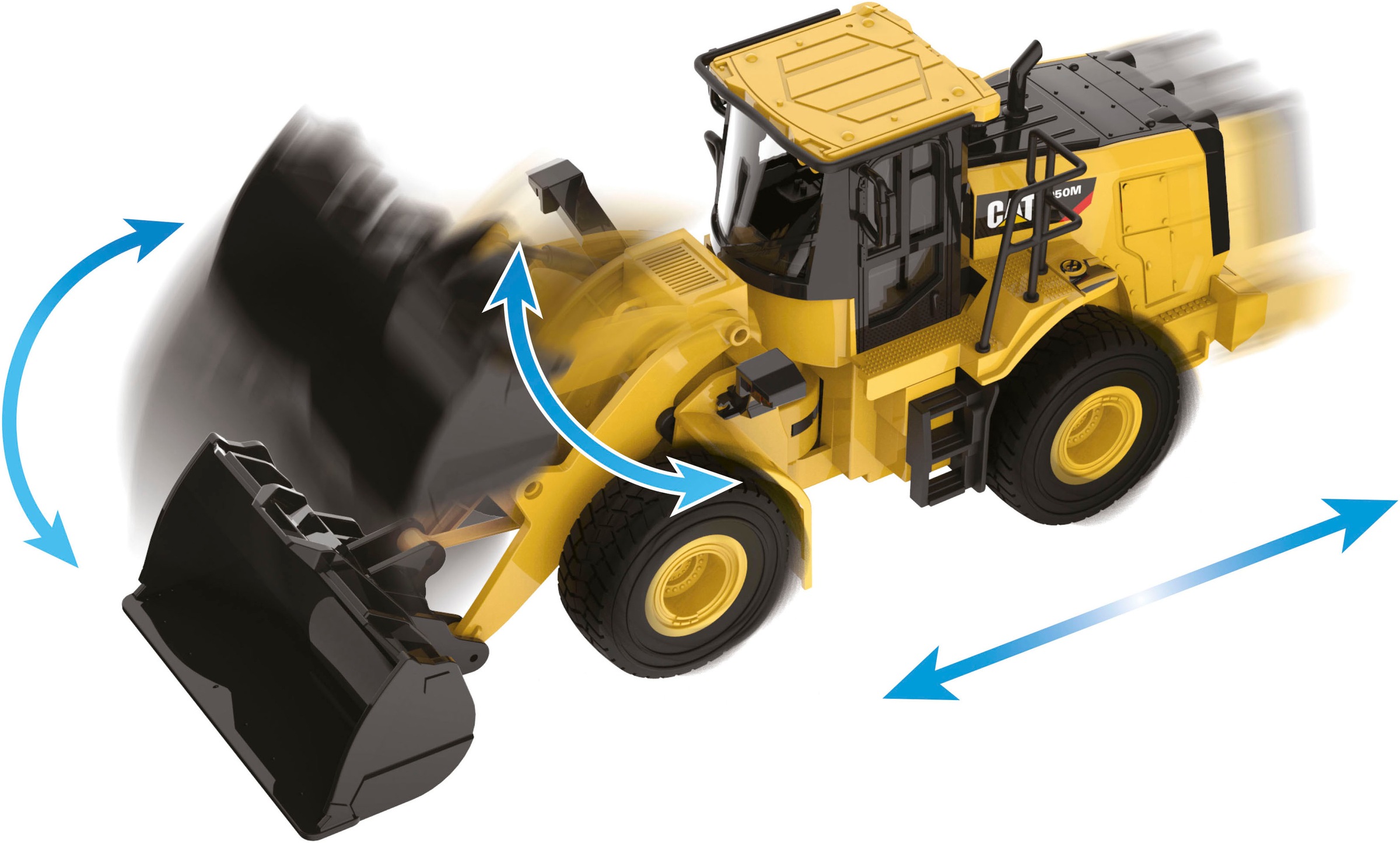 Carrera® RC-Bagger »CAT 950M Radlader«, mit LED- und Soundfunktion