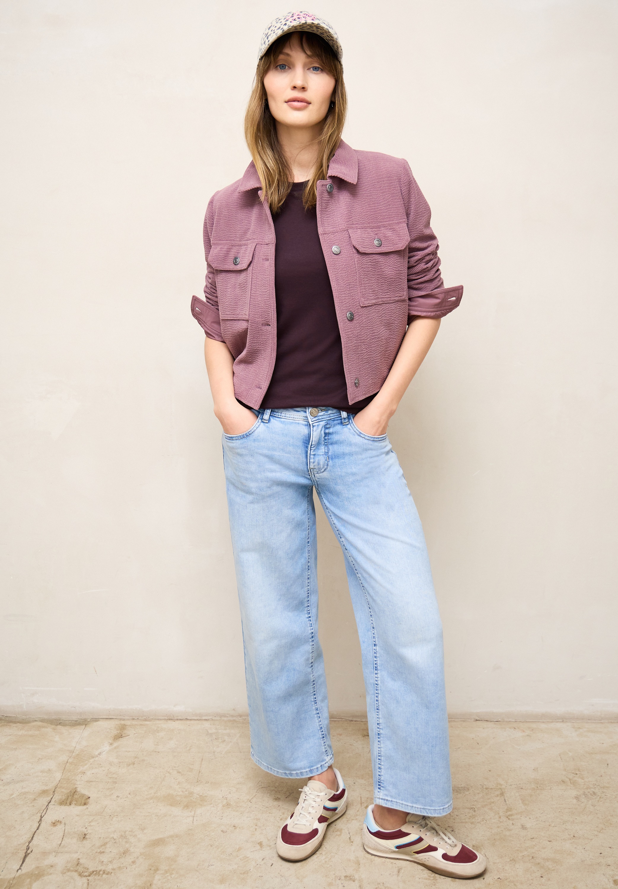 STREET ONE STUDIO T-Shirt Rundhalsausschnitt