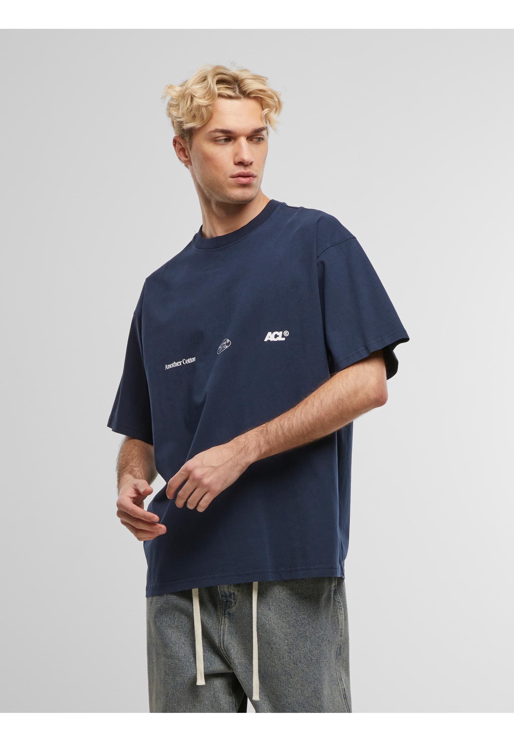 Another Cotton Lab T-Shirt »Another Cotton Lab Amor Vecchio Washed Oversized Tshirt«, (1 tlg.)