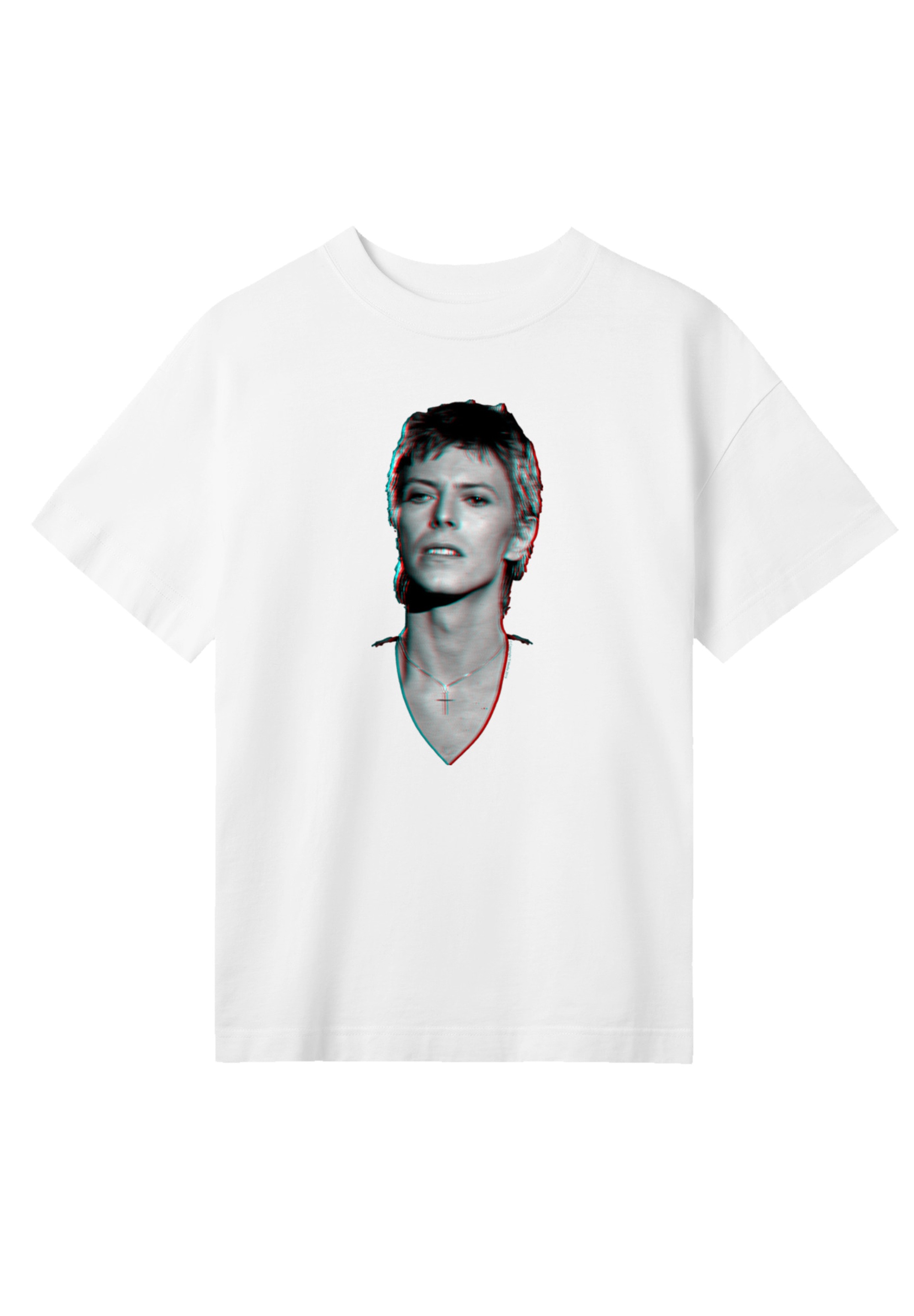 F4NT4STIC T-Shirt "TV Times Pop Star David Bowie Portrait 1977", Premium Qu günstig online kaufen