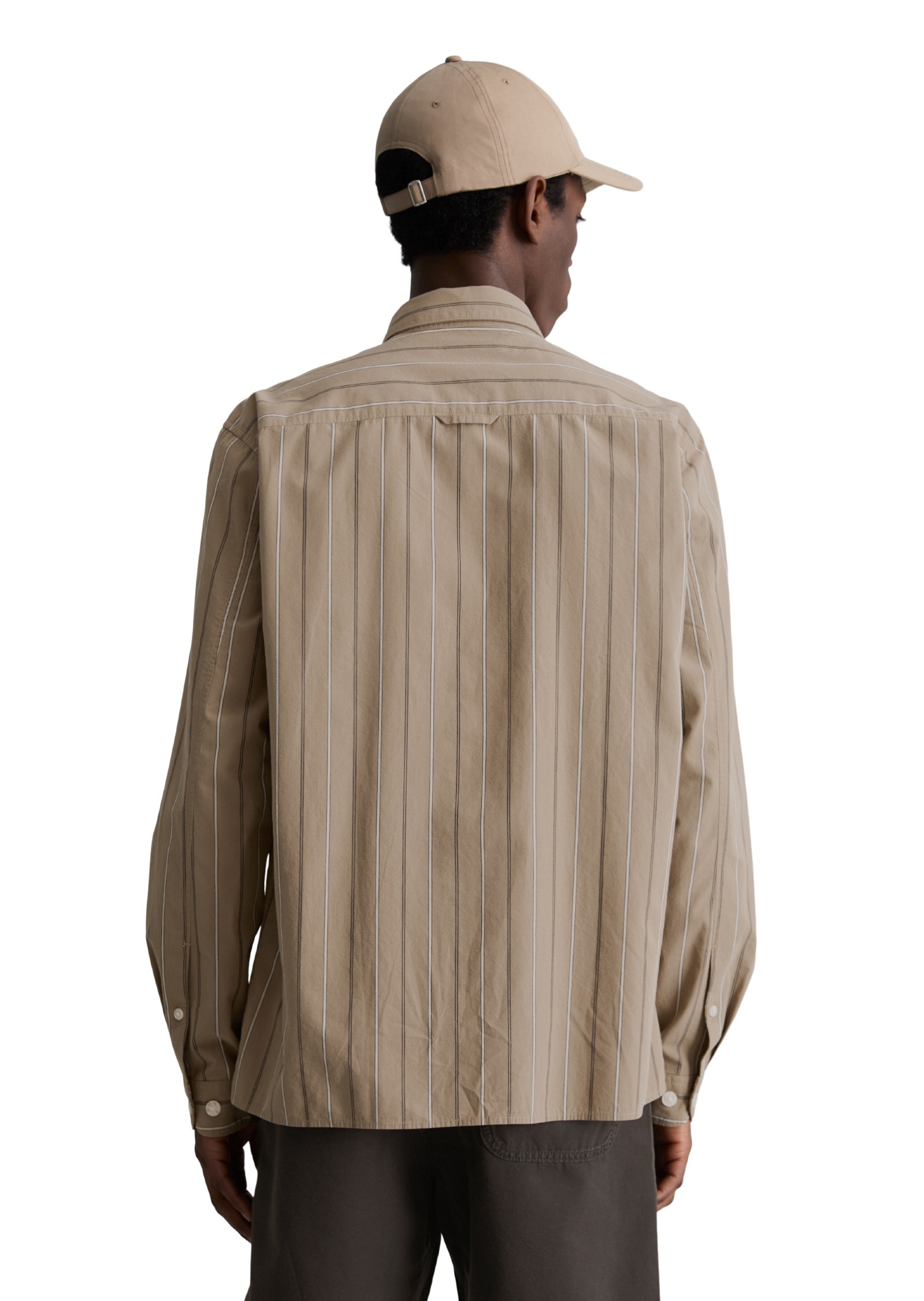 Thumbnail - Marc OPolo DENIM Langarmhemd "aus Bio-Baumwoll-Popeline"