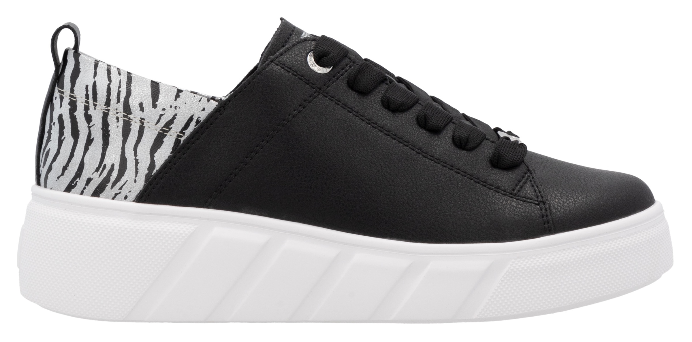 RIEKER Sport Plateausneaker, Schnürschuh, Halbschuh, Freizeitsneaker mit Soft-Einlage