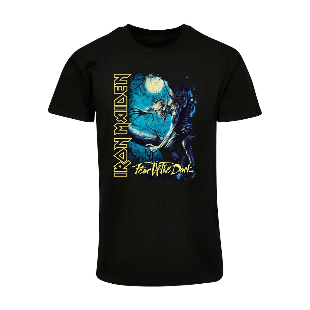 Merchcode T-Shirt »Merchcode Herren Iron Maiden - Fear of the Dark Basic T-Shirt«, (1 tlg.)