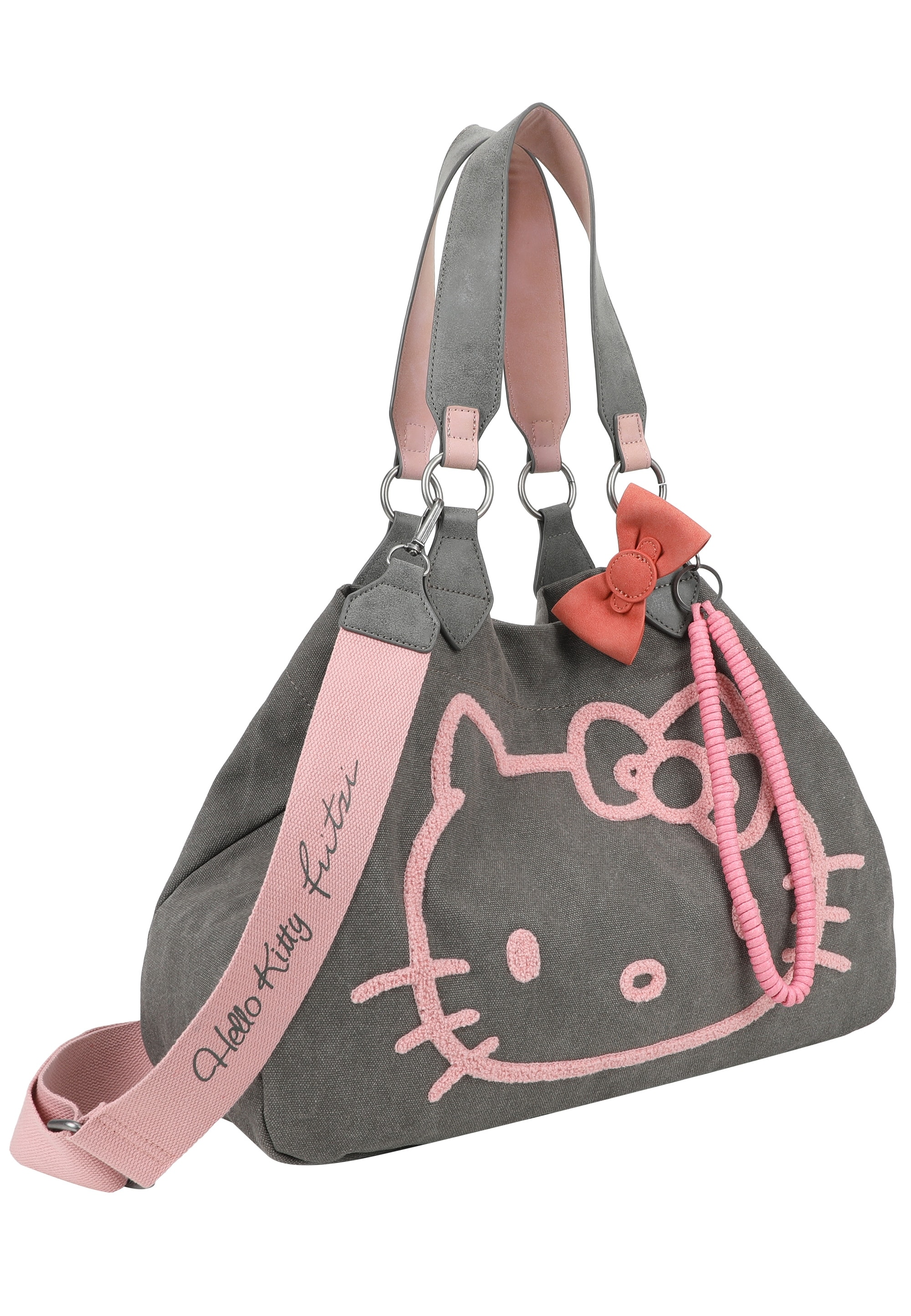 Fritzi aus Preußen Henkeltasche »Izzy Medium Limited Head Flocked«, im tollen Hello Kitty-Design