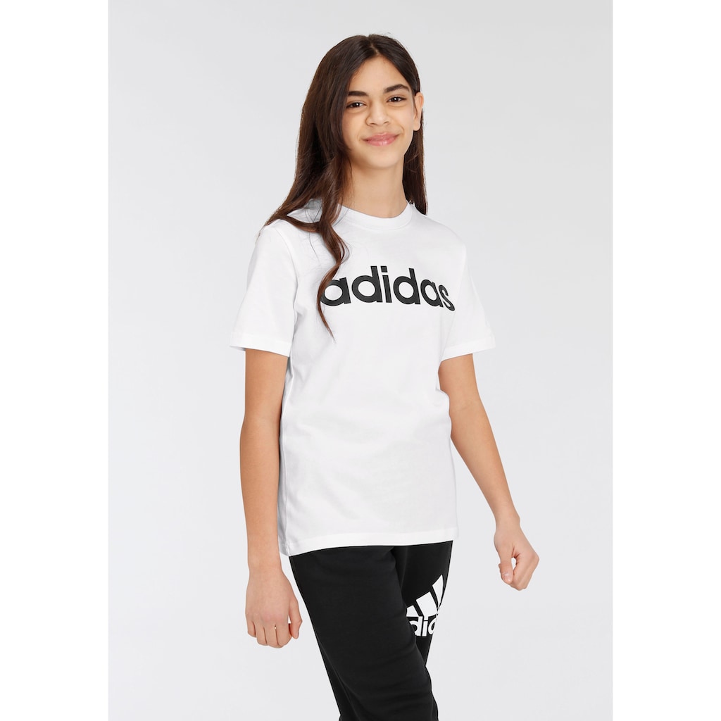 adidas Sportswear T-Shirt »ESSENTIALS LINEAR LOGO COTTON«