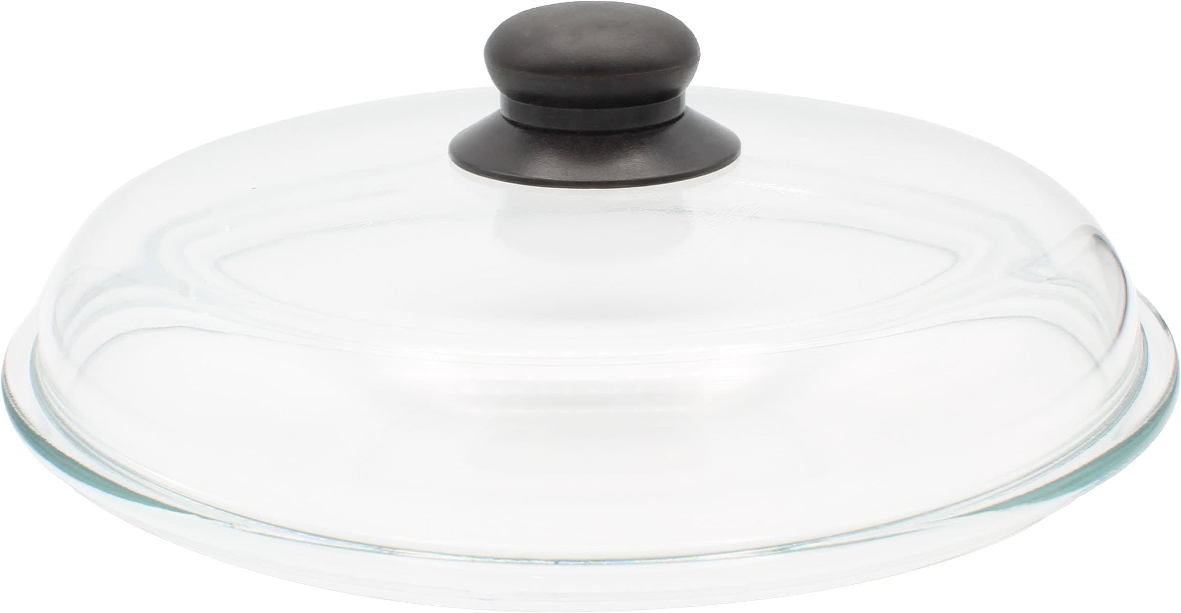Krüger Deckel "Glasdeckel Brilliant mit Kunststoffknopf" hitzebeständig bis günstig online kaufen