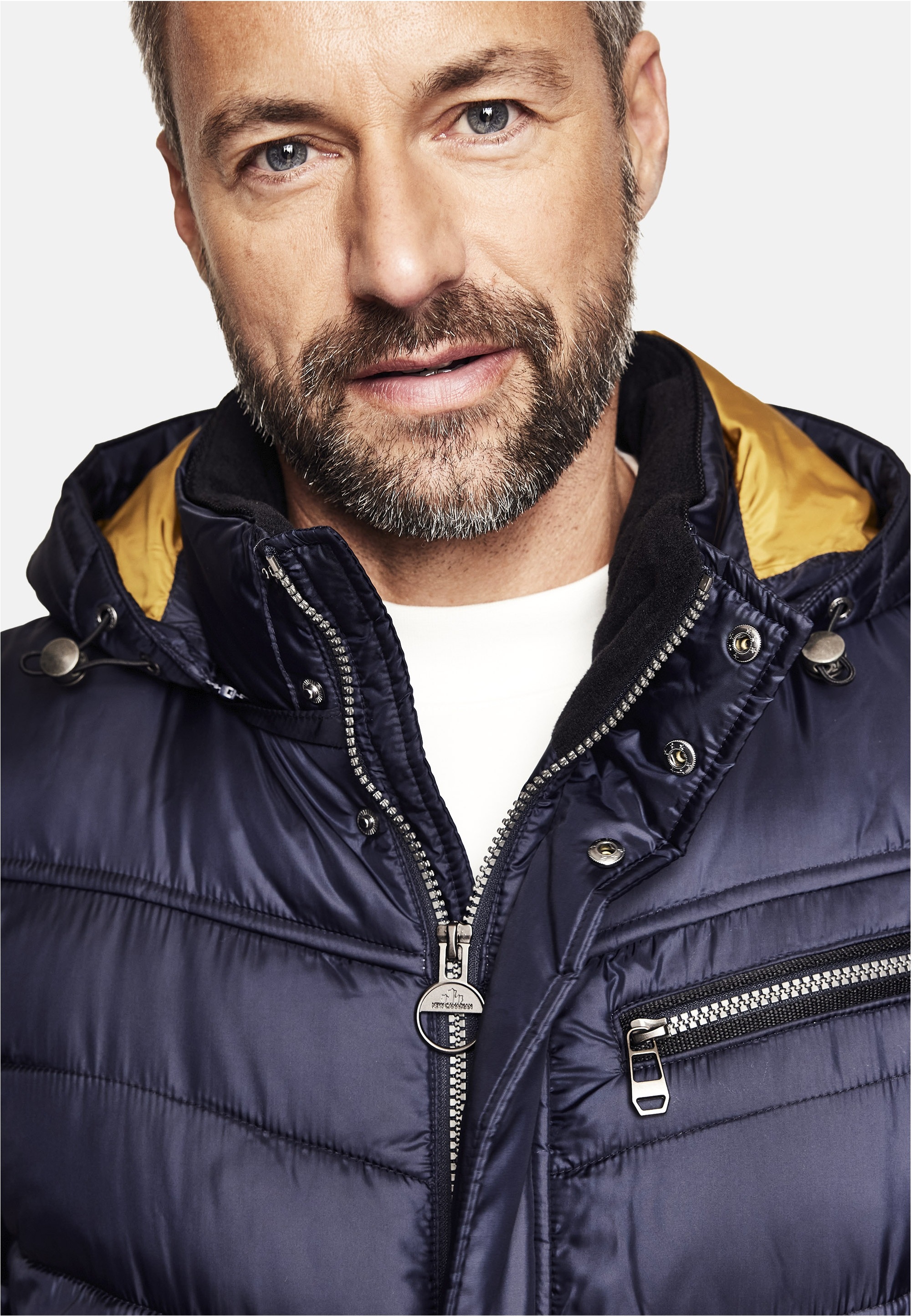 New Canadian Steppjacke, mit Fleece-Einsatz am Innenkragen