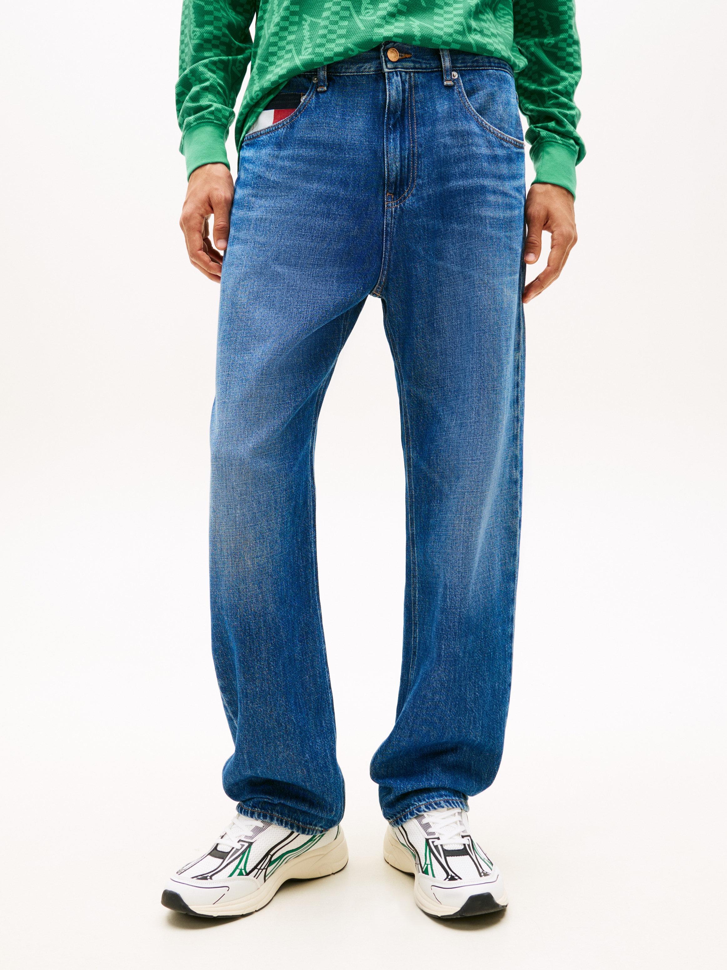 Tommy Jeans Straight-Jeans "OTIS REGULAR STRAIGHT" Regular fit mit Taschen günstig online kaufen